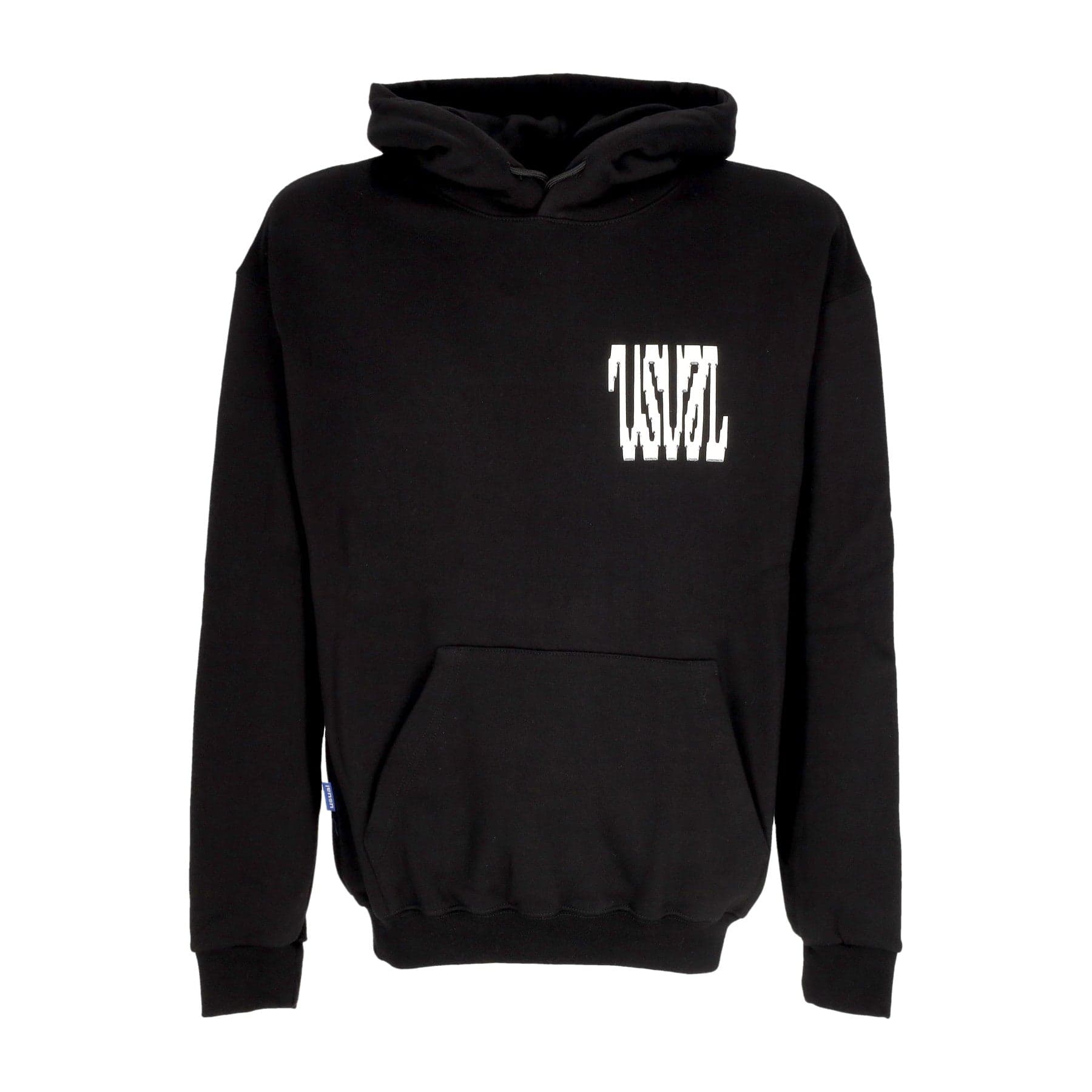 USUAL Felpa Cappuccio Uomo Digi Hoodie Black da uomo in Felpe con cappuccio Drestige - Casamassima, commercioVirtuoso.it