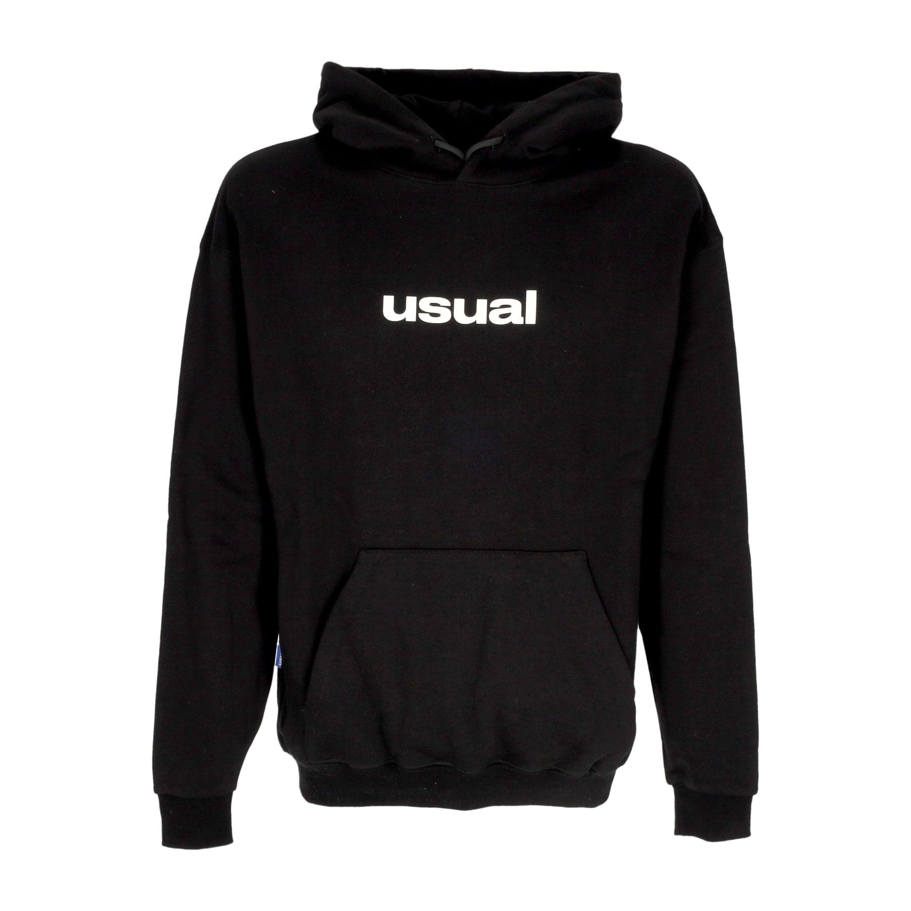 USUAL Felpa Cappuccio Uomo Worldwide Locals Hoodie Black da uomo in Felpe con cappuccio Drestige - Casamassima, commercioVirtuoso.it