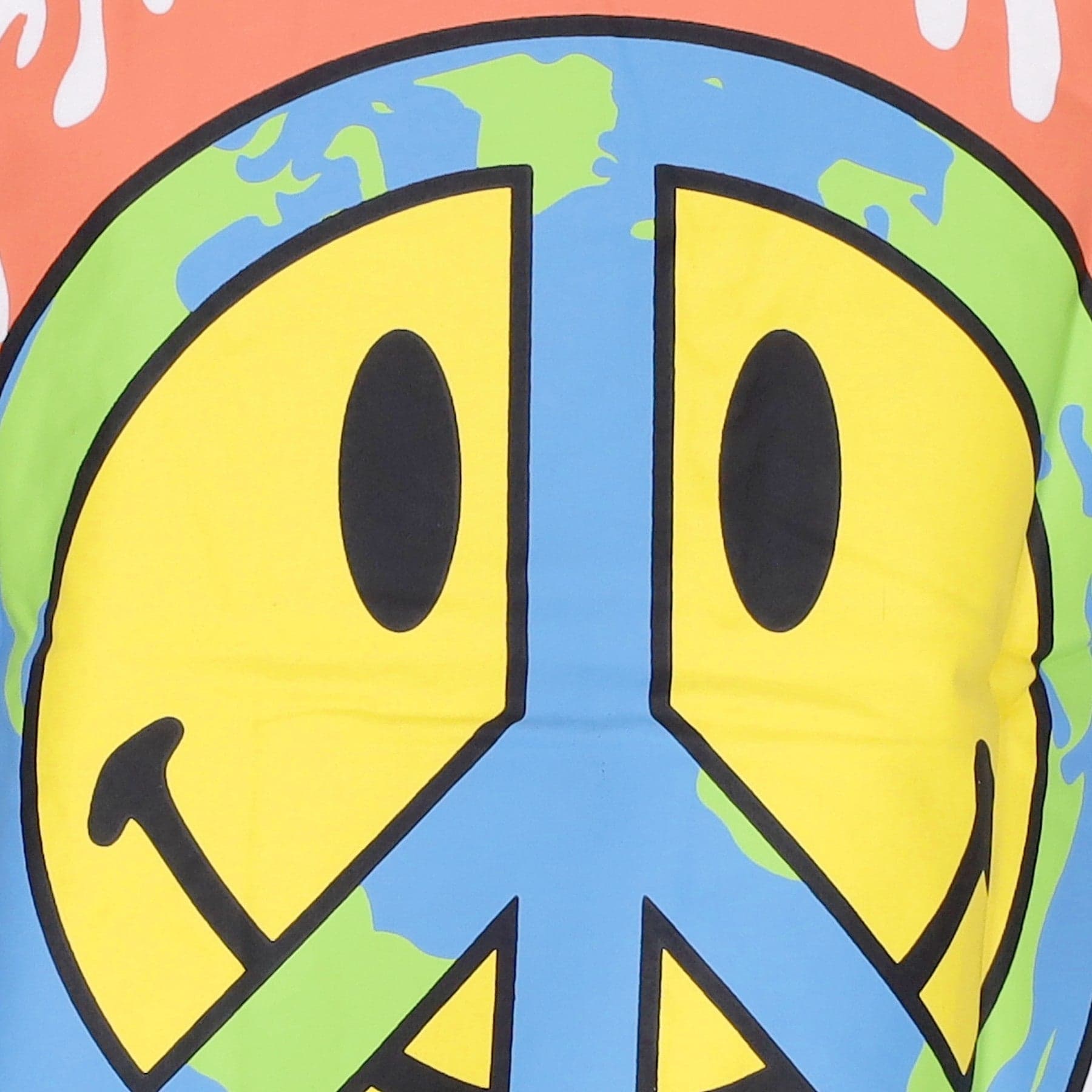 MARKET Maglietta Uomo Smiley Earth On Fire Tee X Smiley White da uomo in T-shirt Drestige - Casamassima, commercioVirtuoso.it