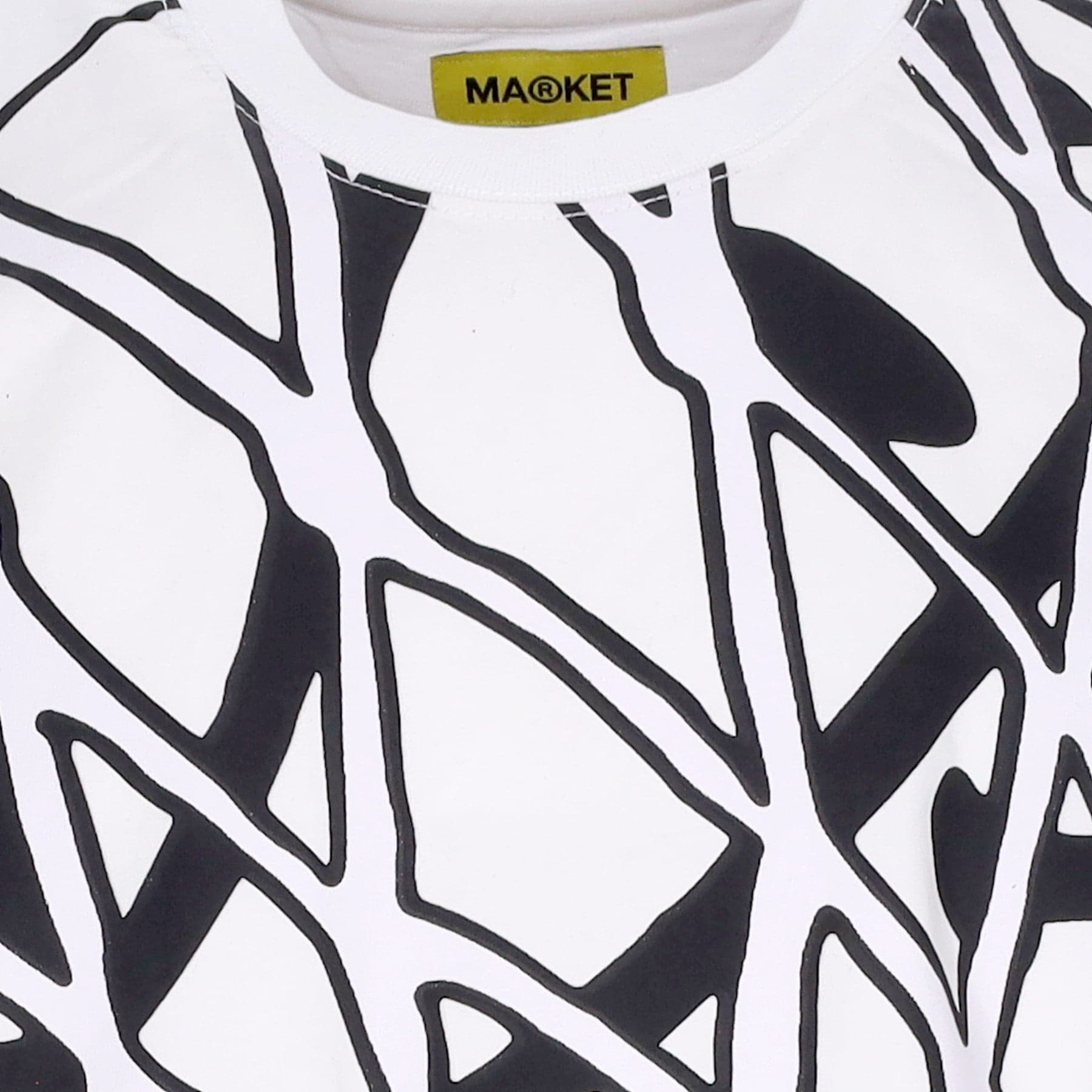 MARKET Maglietta Uomo Smiley In the Net Uv Tee X Smiley White da uomo in T-shirt Drestige - Casamassima, commercioVirtuoso.it