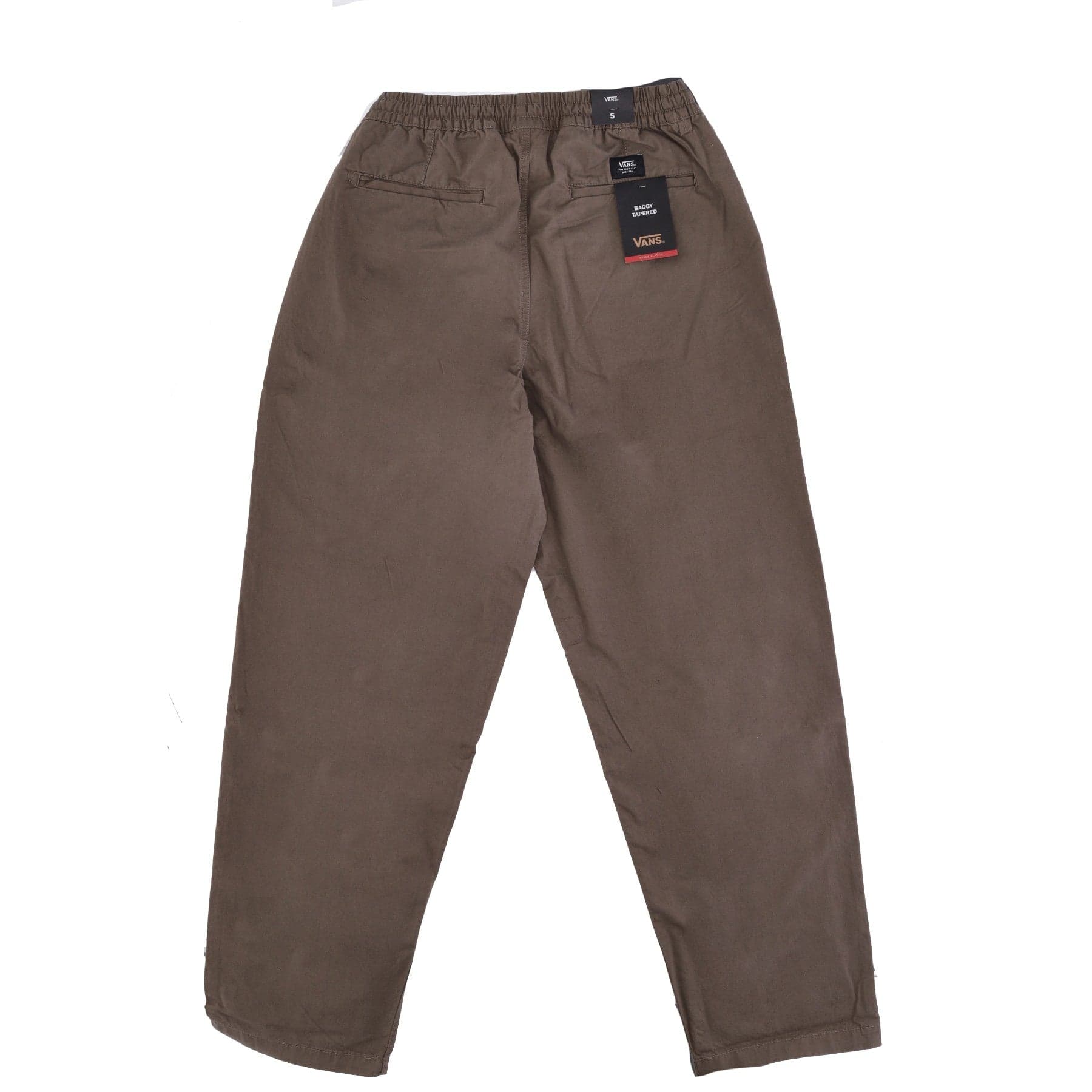 VANS Pantalone Lungo Uomo Range Baggy Tapered Elastic Waist Pant Canteen da uomo in Pantaloni Drestige - Casamassima, commercioVirtuoso.it