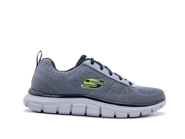 SKECHERS Sneaker Uomo Moulton Grey/ Green in Sneaker casual Calzature Durello - Agna, commercioVirtuoso.it