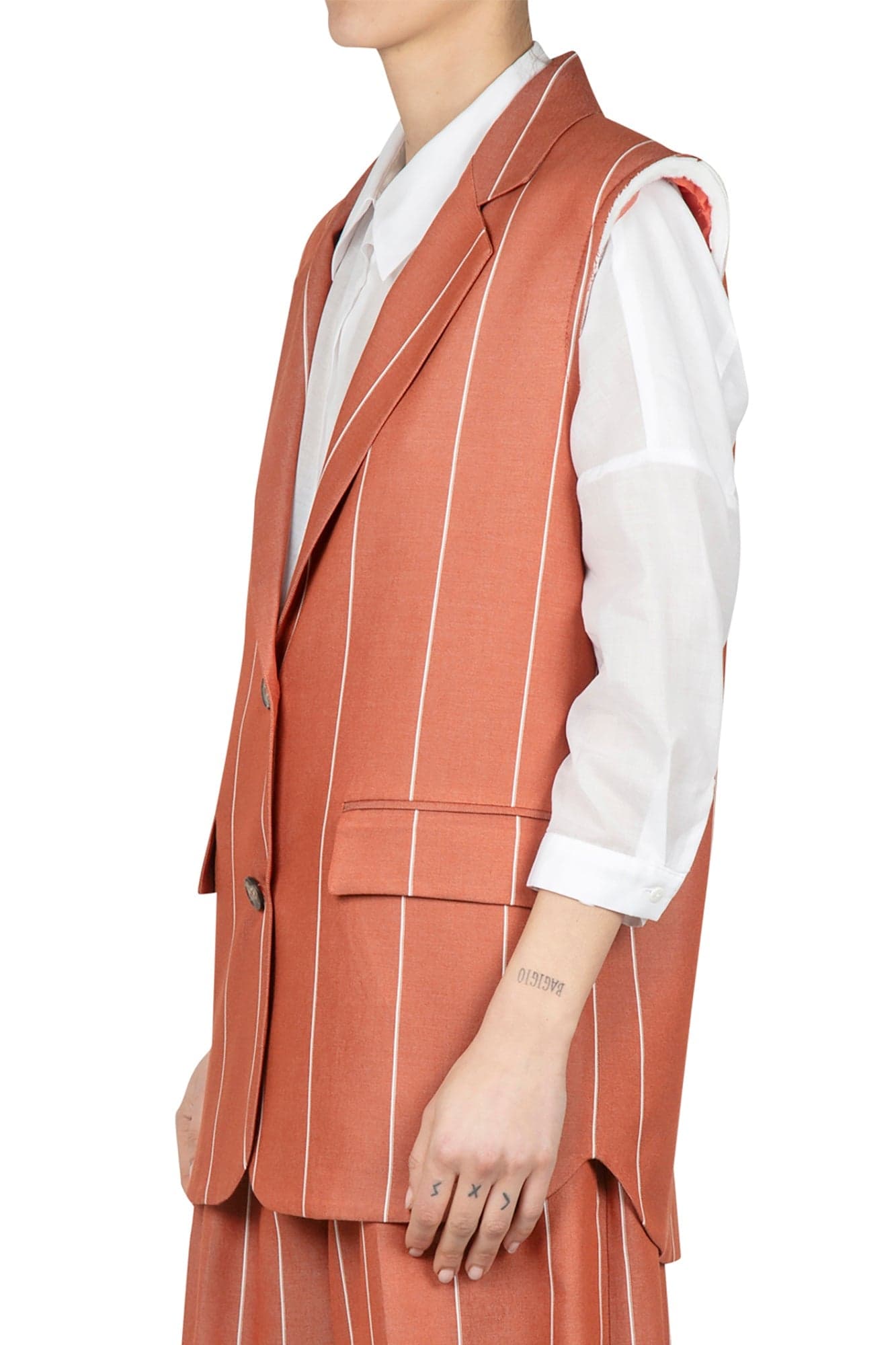 SO ALLURE So Allure - Gilet - 450033 - Ruggine da donna in Gilet Drestige - Casamassima, commercioVirtuoso.it