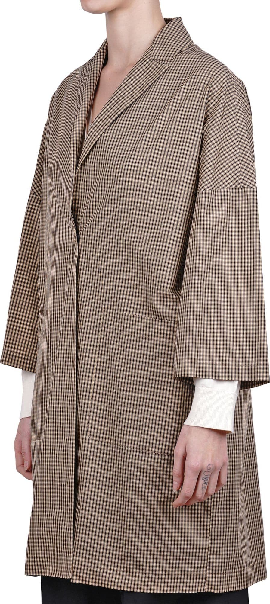 Semi-Couture Semi Couture - Cappotto - 470953 - Fantasia Beige da donna in Cappotti Drestige - Casamassima, commercioVirtuoso.it