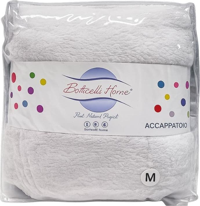 Accappatoio Unisex Botticelli Home in Microspugna di Puro Cotone Ponza in Accappatoi Collezione Casa - Trebisacce, commercioVirtuoso.it