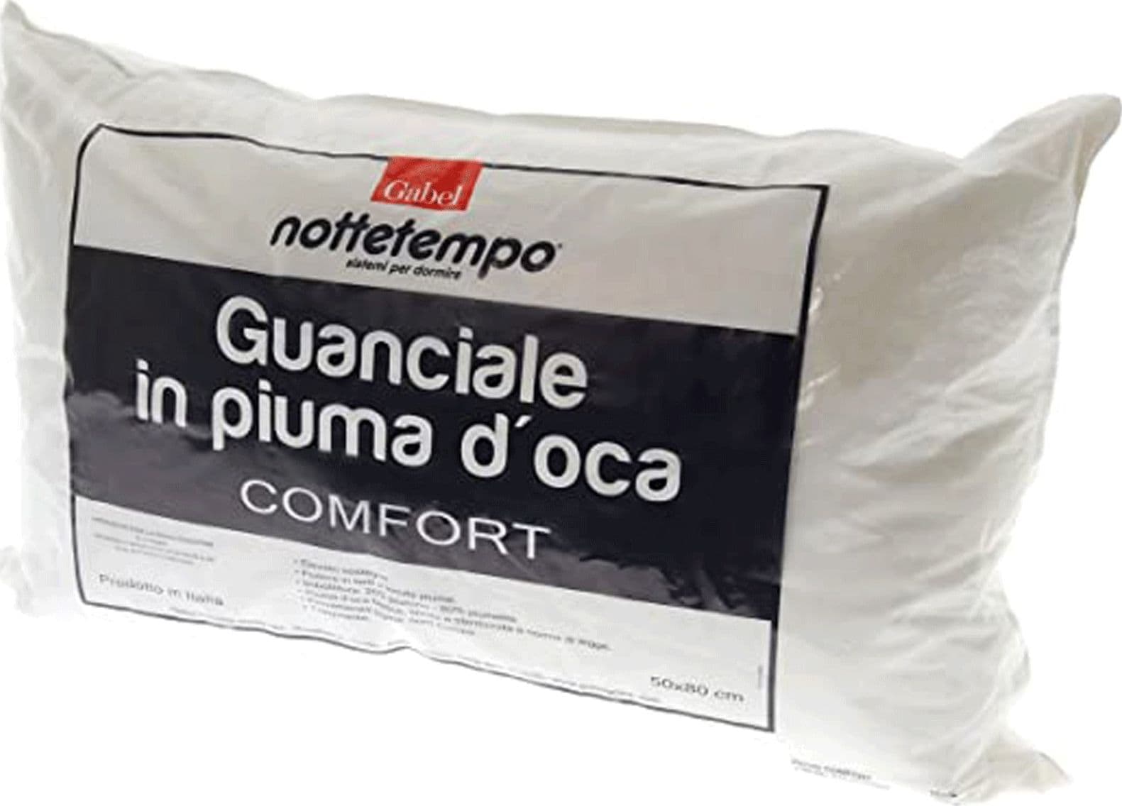 Guanciale Gabel in Piuma D'oca Comfort in Cuscini standard Collezione Casa - Trebisacce, commercioVirtuoso.it