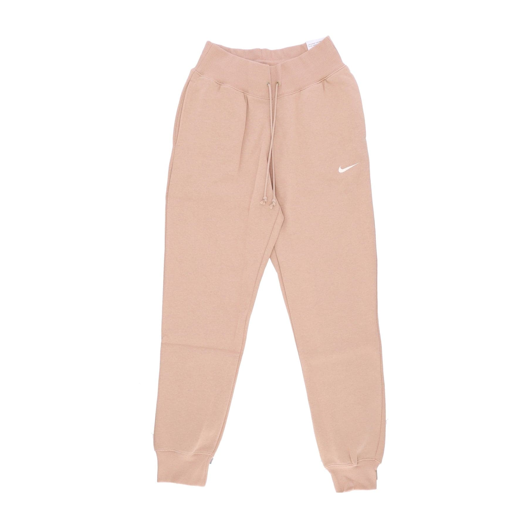 Nike Pantalone Tuta Felpato Donna Sportswear Phoenix Fleece High-waisted Joggers Hemp/sail da donna