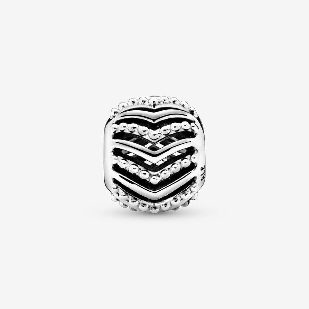 Pandora Charm openwork chevron in Bead Charm Alba Gioielli - Casoria, commercioVirtuoso.it