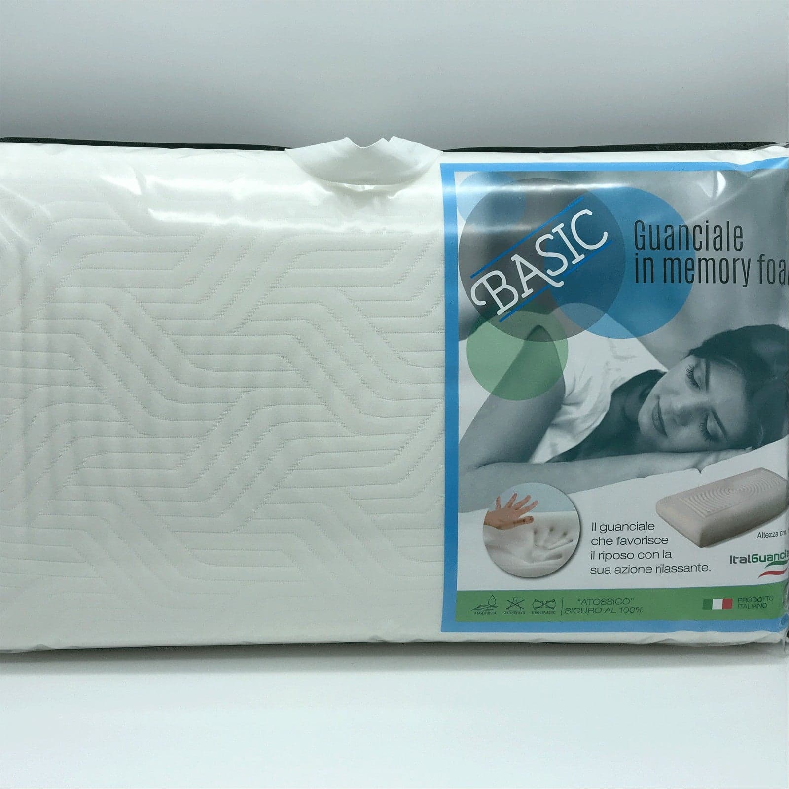 Guanciale Memory Basic in Cuscini standard Collezione Casa - Trebisacce, commercioVirtuoso.it