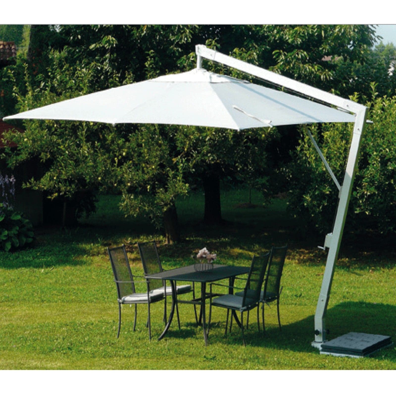 Ombrellone Laterale da esterno Varie Dimensioni Fibrasol Silver Maffei