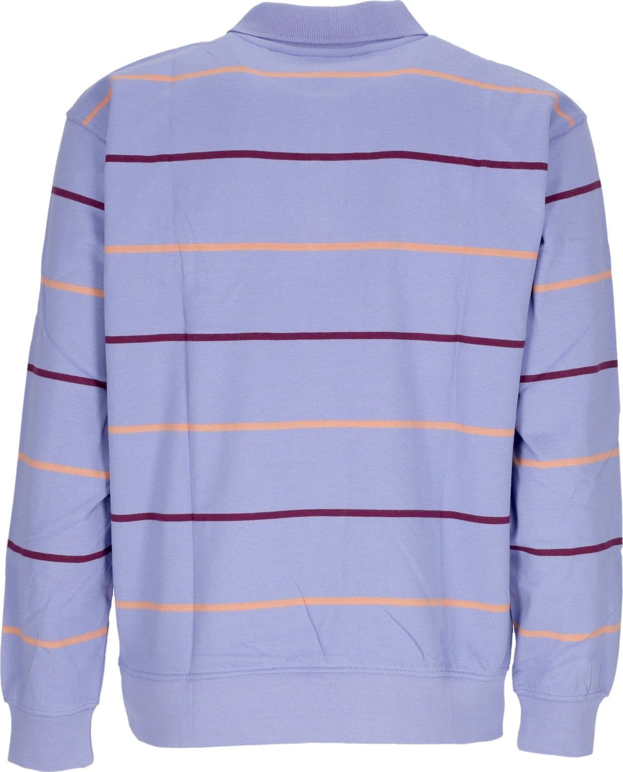 OBEY Polo Manica Lunga Uomo Complete Polo Sweatshirt Specialty Fleece Digital Violet Multi da uomo in Polo Drestige - Casamassima, commercioVirtuoso.it