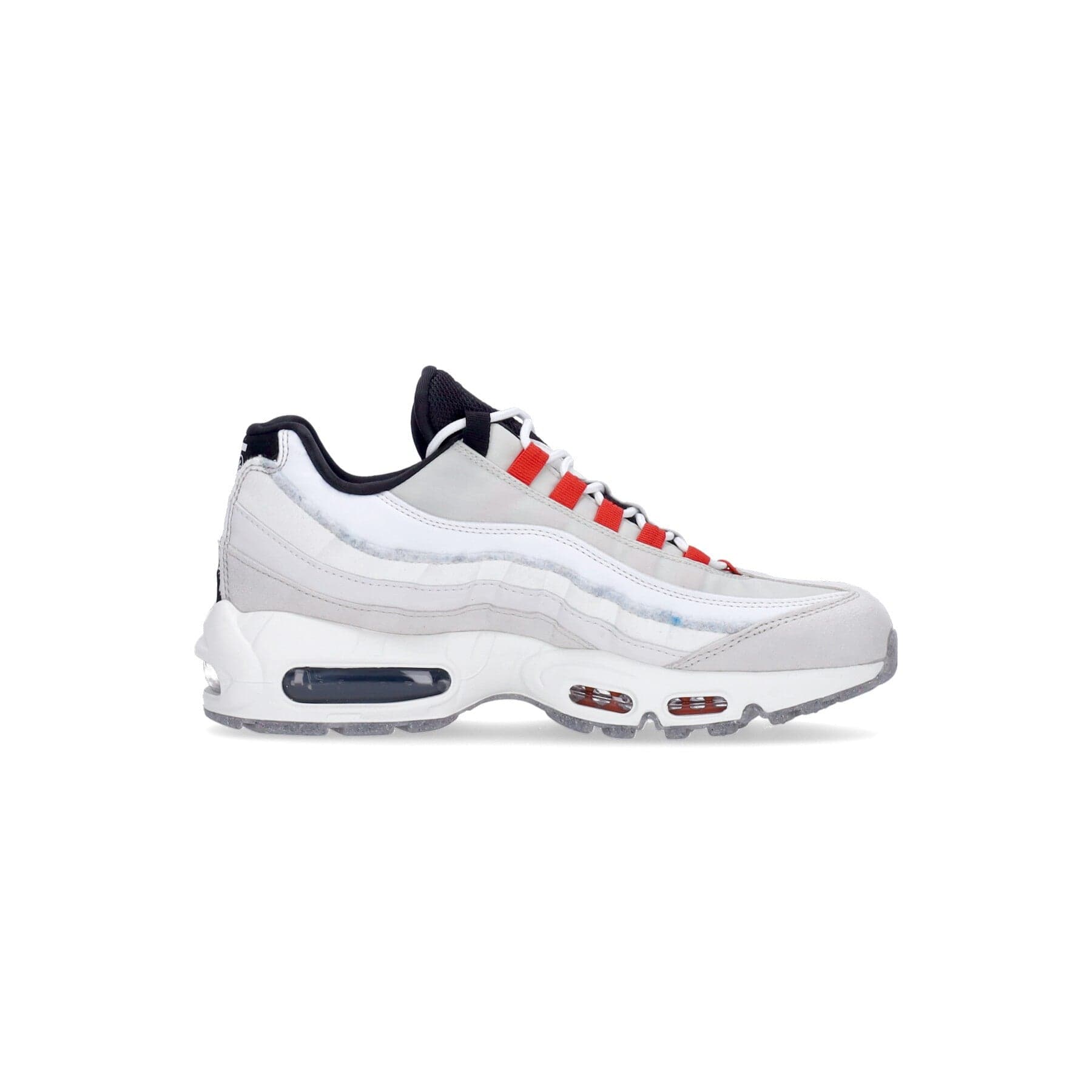 Nike Scarpa Bassa Uomo Air Max 95 Se Light Bone/habanero Red/black da uomo in Sneaker casual Drestige - Casamassima, commercioVirtuoso.it