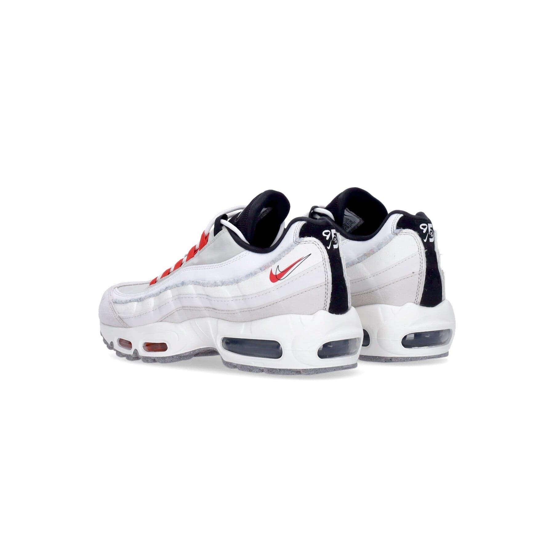 Nike Scarpa Bassa Uomo Air Max 95 Se Light Bone/habanero Red/black da uomo in Sneaker casual Drestige - Casamassima, commercioVirtuoso.it