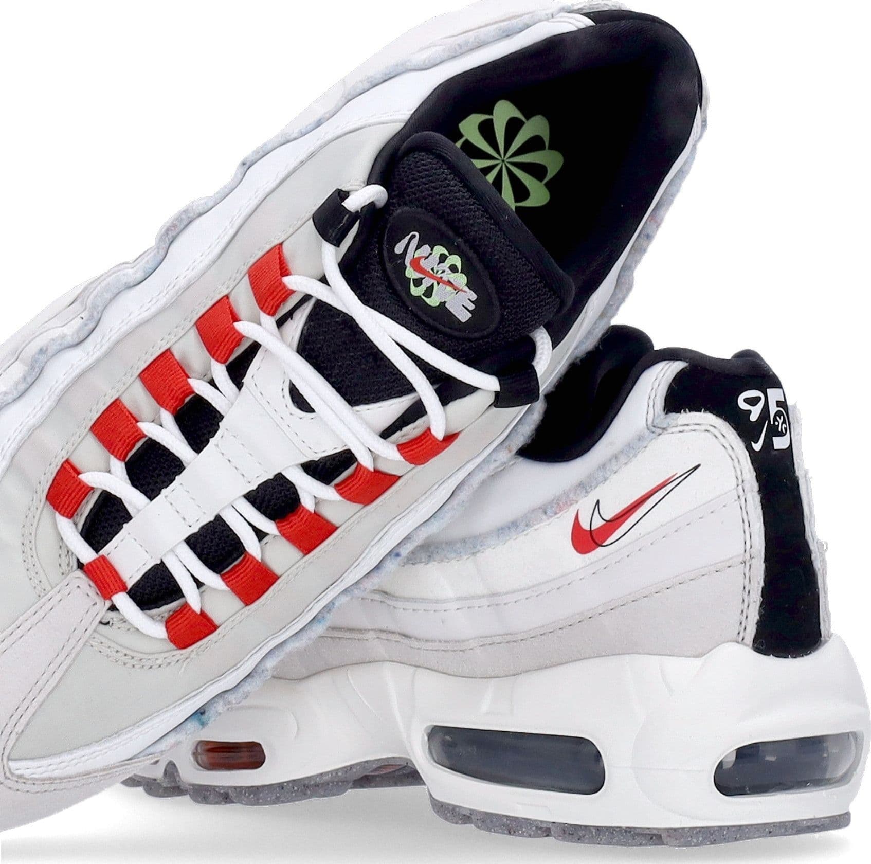 Nike Scarpa Bassa Uomo Air Max 95 Se Light Bone/habanero Red/black da uomo in Sneaker casual Drestige - Casamassima, commercioVirtuoso.it
