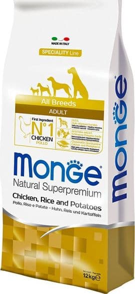 Monge Speciality Line Monoprotein secco Cani Adulti pollo riso e patate in Secco 101 Market - Poggibonsi, commercioVirtuoso.it