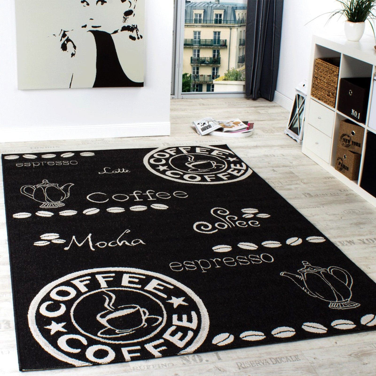 Tappeto Arredo Design Coffee Bar