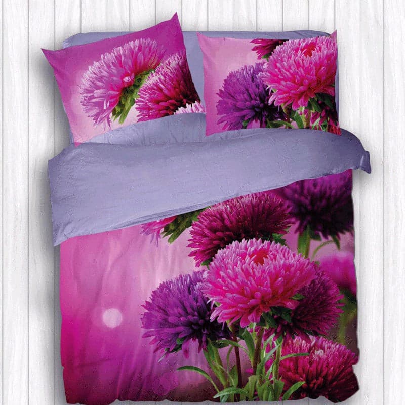 Completo Lenzuola Copriletto Matrimoniale Botticelli Home in Stampa Digitale 4D Magico Fiore in Set di lenzuola e federe Collezione Casa - Trebisacce, commercioVirtuoso.it