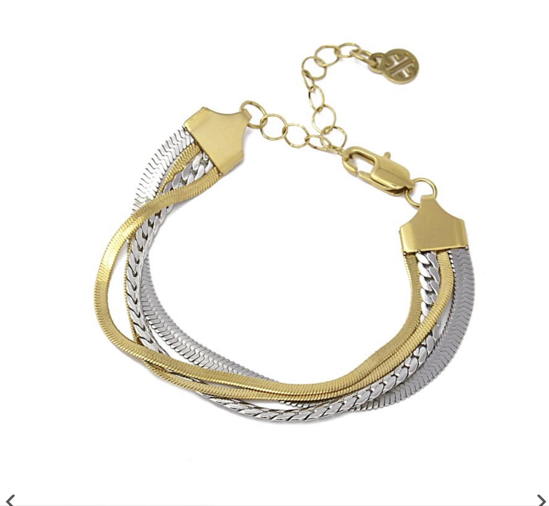 Anartxy - Bracciale serpente bicolore