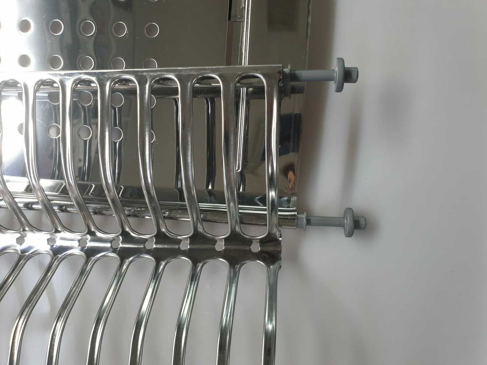 SCOLAPIATTI CM 76 ACCIAIO INOX RACCOGLIGOCCE PORTAPIATTI BICCHIERI DF 7930710 in prodotto EuroStore07 - Alatri, commercioVirtuoso.it