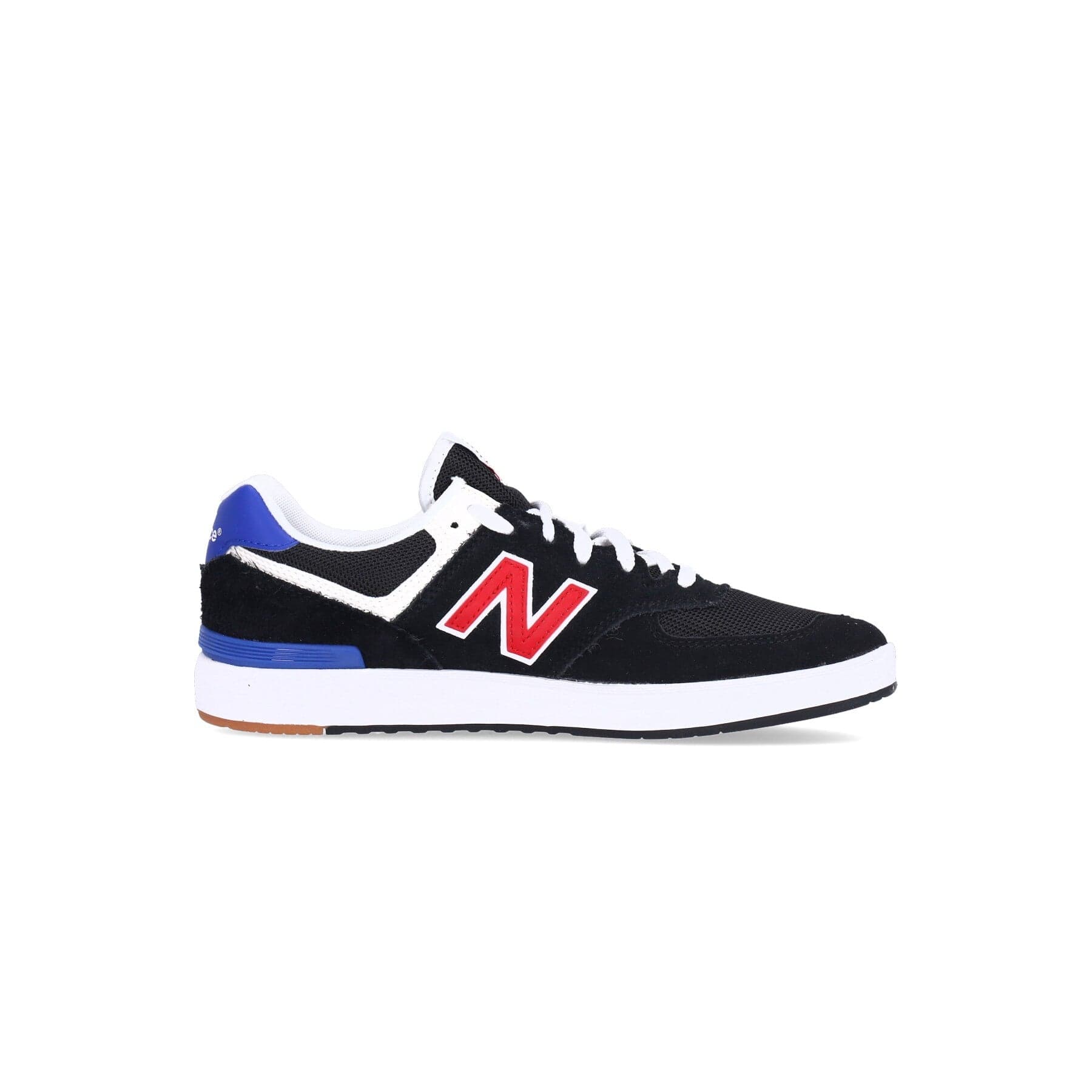 NEW BALANCE Scarpa Bassa Uomo 574 Black/red da uomo in Sneaker casual Drestige - Casamassima, commercioVirtuoso.it