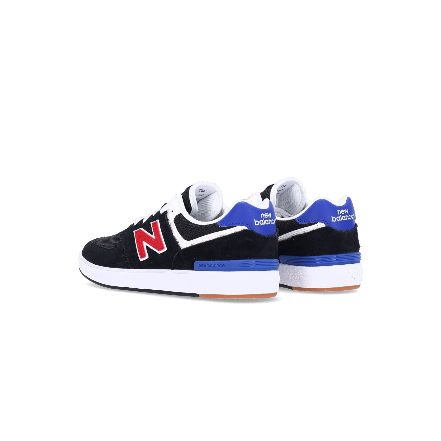 NEW BALANCE Scarpa Bassa Uomo 574 Black/red da uomo in Sneaker casual Drestige - Casamassima, commercioVirtuoso.it