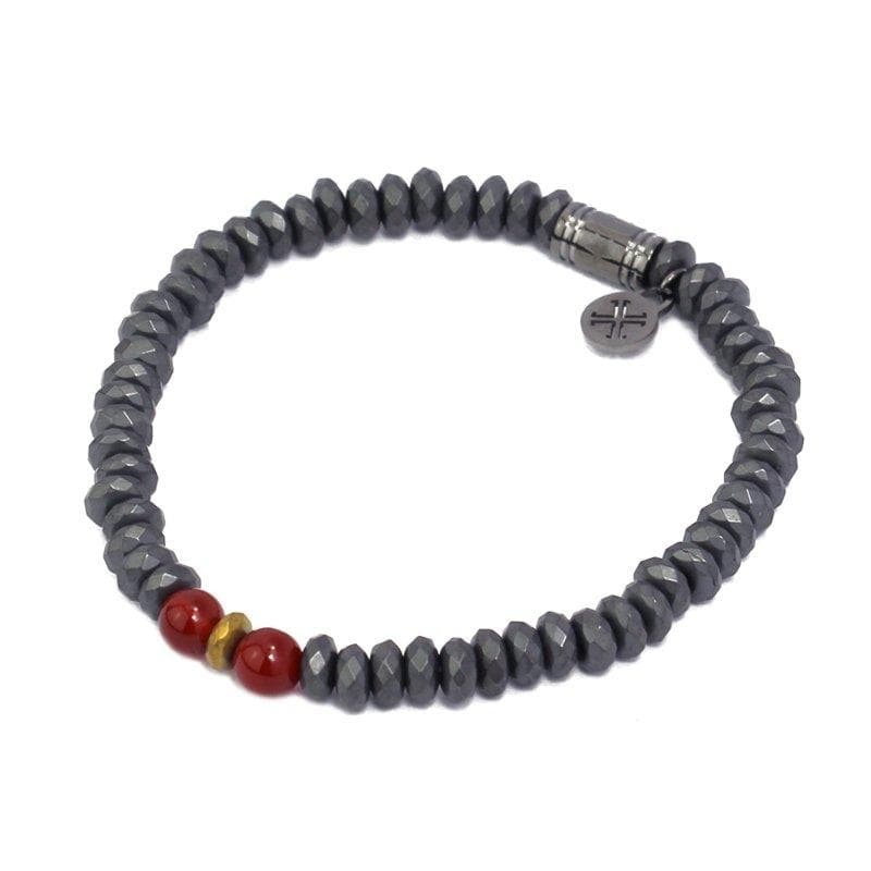 Anartxy - BRACCIALE EMATITE UOMO in Bracciali Alba Gioielli - Casoria, commercioVirtuoso.it