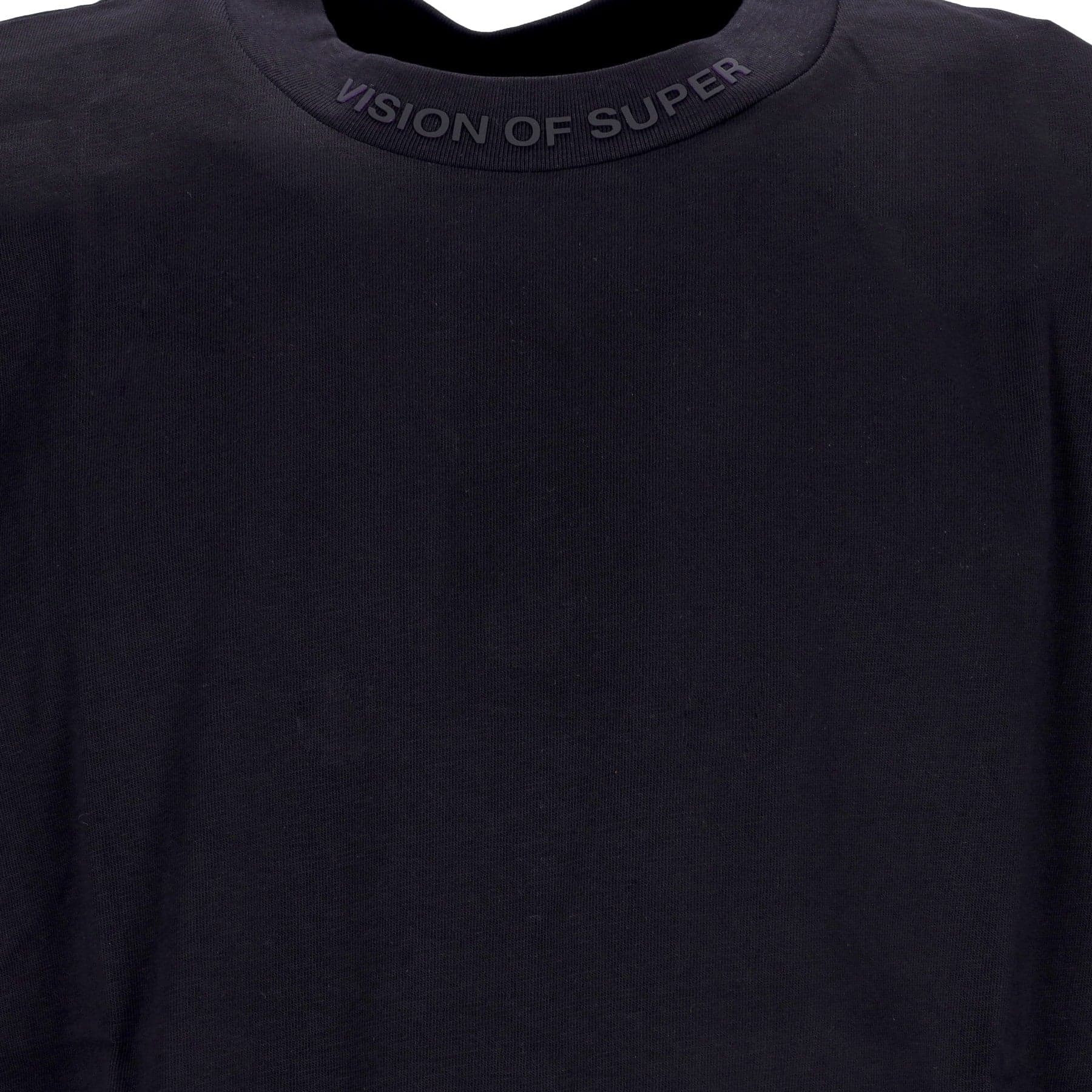 VISION OF SUPER Maglietta Uomo Negative Flames Tee Black/purple da uomo in Autocategorizzazione Drestige - Casamassima, commercioVirtuoso.it