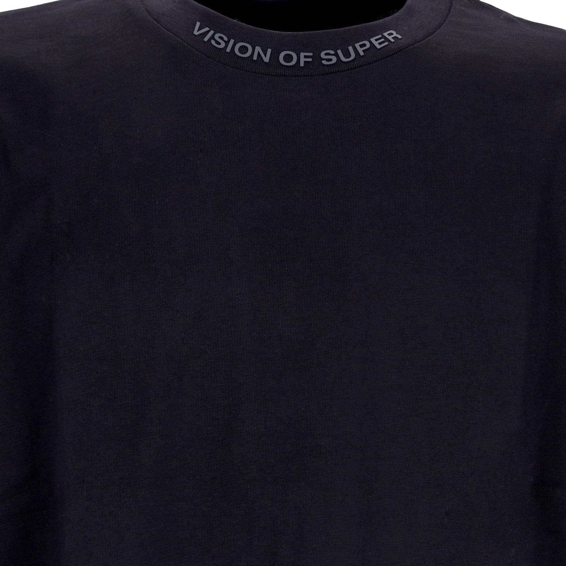 VISION OF SUPER Maglietta Uomo Negative Flames Tee Black/balsam Green da uomo in Autocategorizzazione Drestige - Casamassima, commercioVirtuoso.it