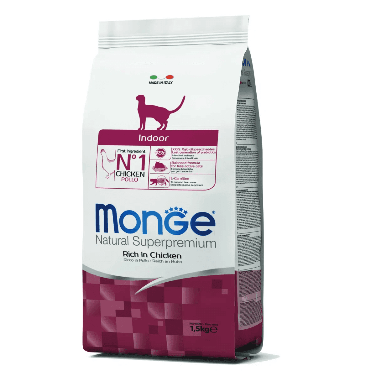 Monge Natural Superpremium Indoor secco Gatti in Secco 101 Market - Poggibonsi, commercioVirtuoso.it