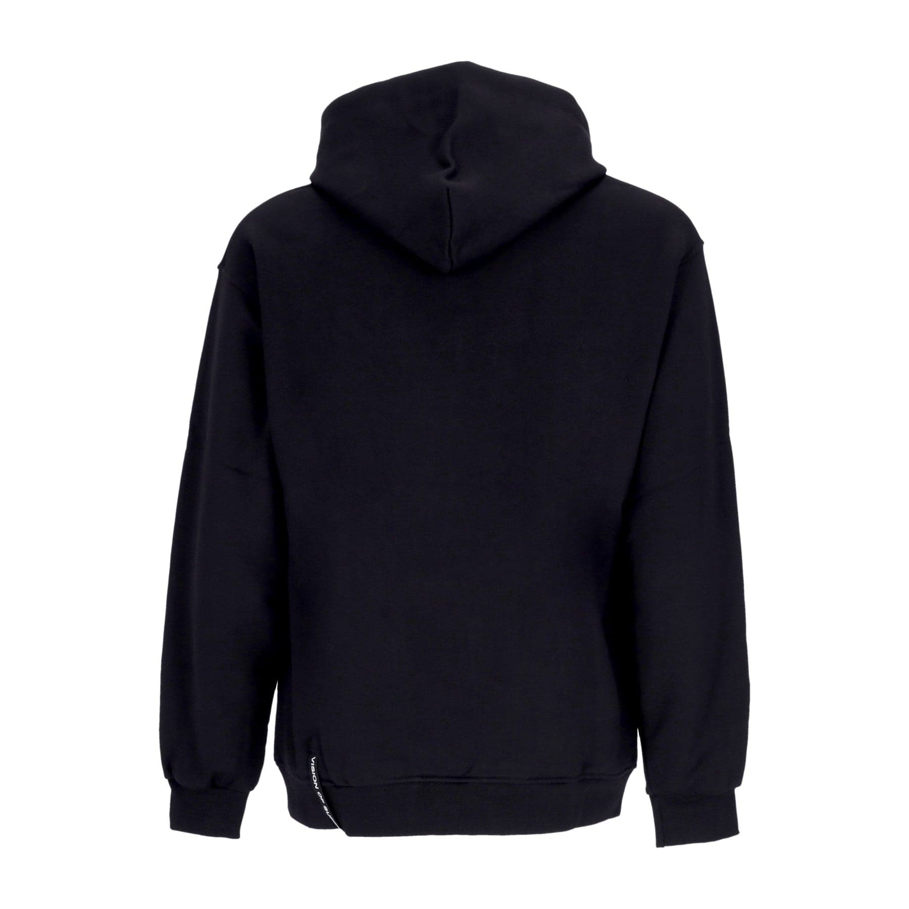 VISION OF SUPER Felpa Cappuccio Uomo Rock Mouth Print Hoodie Black da uomo in Felpe con cappuccio Drestige - Casamassima, commercioVirtuoso.it