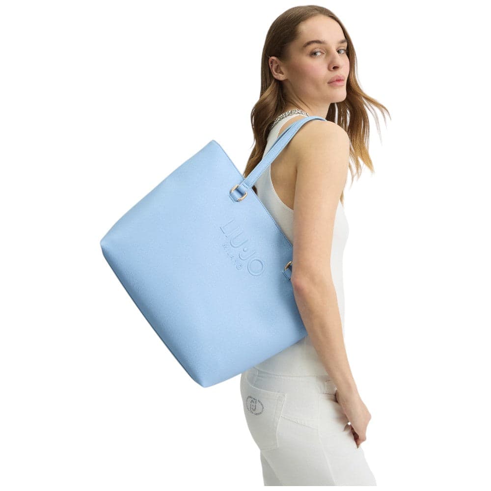 Liu Jo borsa tote cielo Halona AA5321E0087 Borse Liu Jo