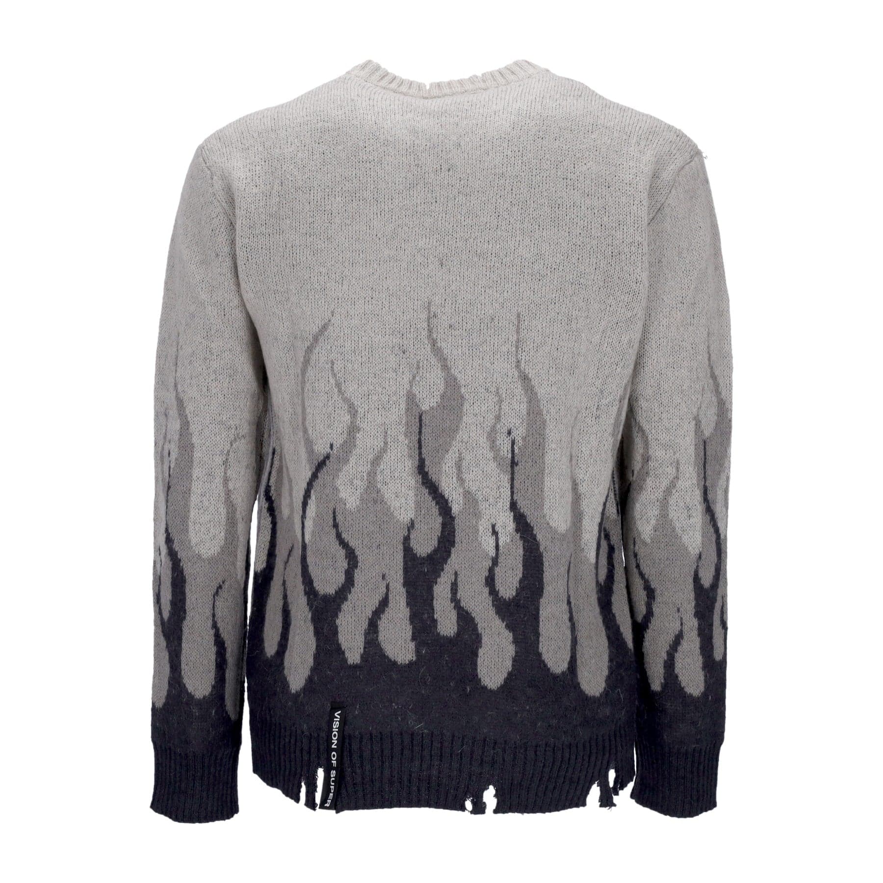 VISION OF SUPER Maglione Uomo Double Flames L/s Jumper London Fog da uomo in Maglioni Drestige - Casamassima, commercioVirtuoso.it