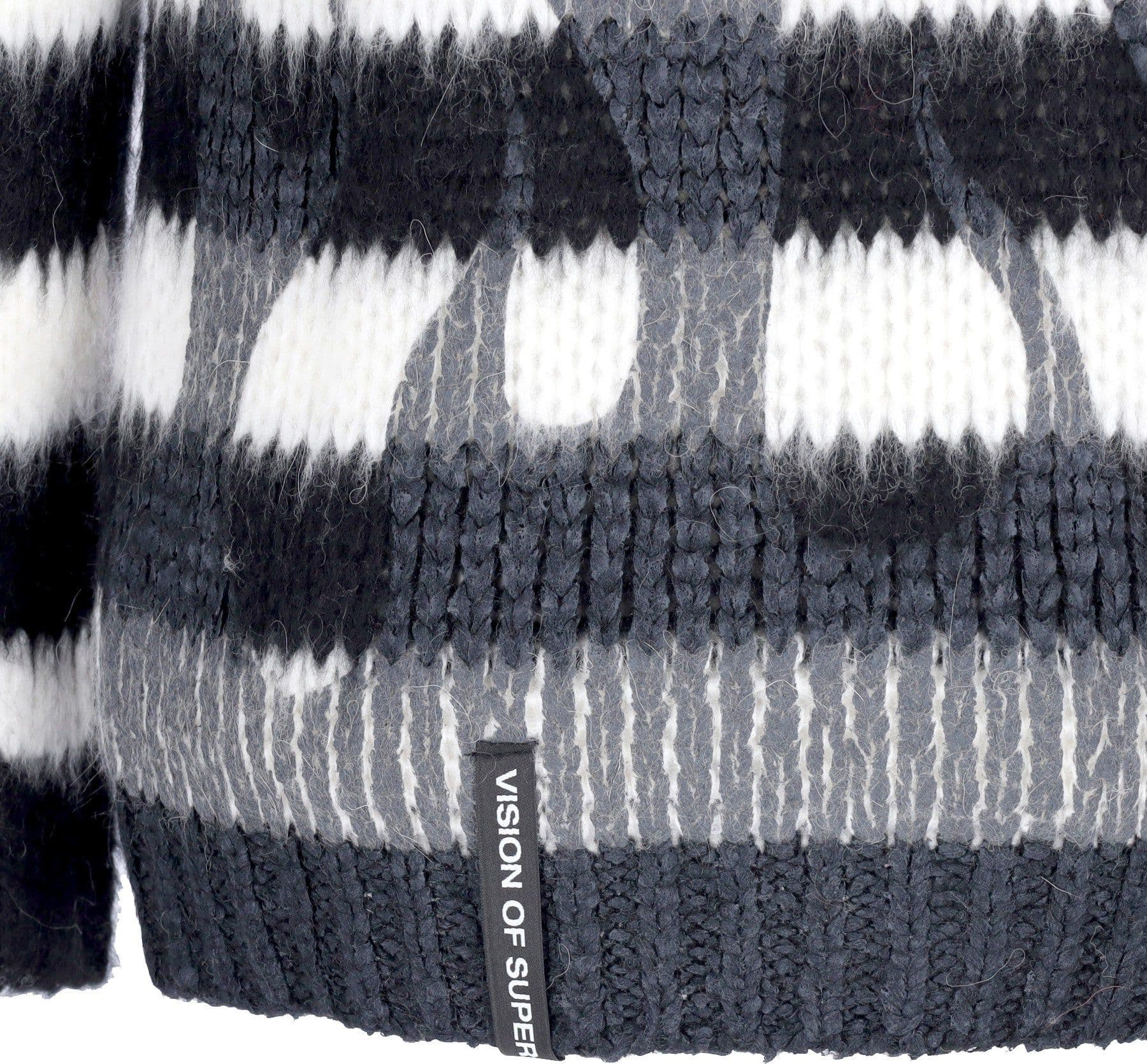 VISION OF SUPER Maglione Uomo Black Flames Jumper White da uomo in Maglioni Drestige - Casamassima, commercioVirtuoso.it