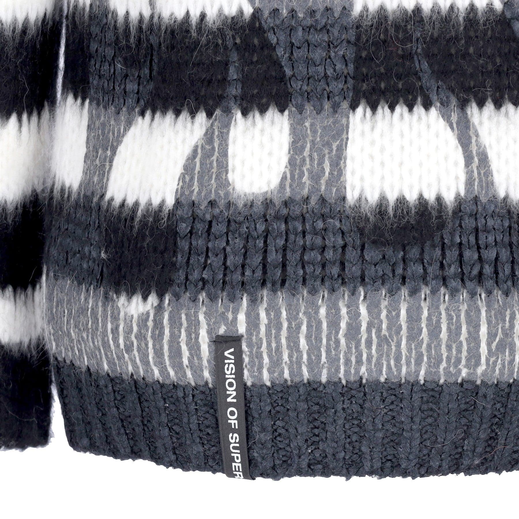 VISION OF SUPER Maglione Uomo Black Flames Jumper White da uomo in Maglioni Drestige - Casamassima, commercioVirtuoso.it