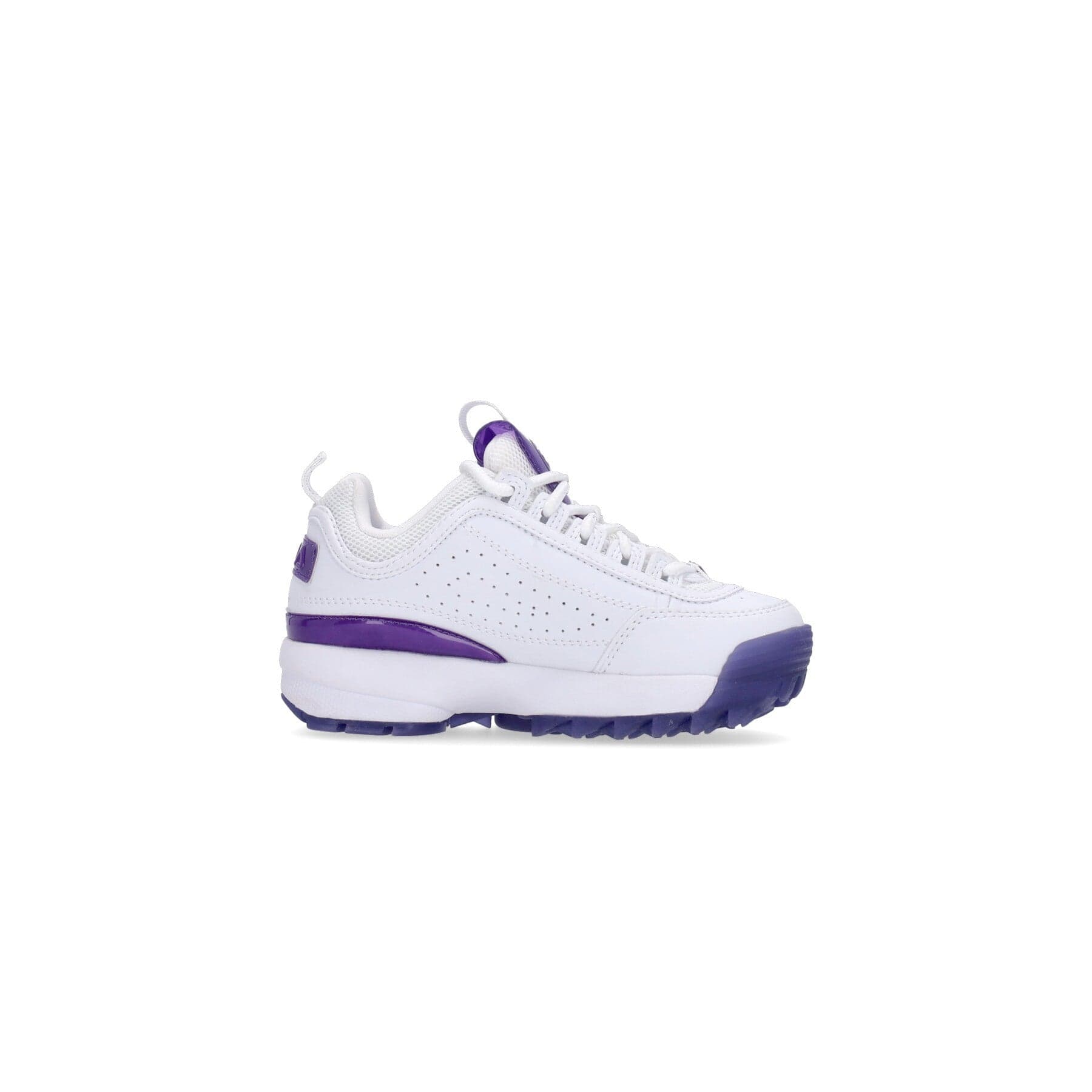 FILA Scarpa Bassa Bambino Disruptor T Kids White/prism Violet da bambino in Sneaker casual Drestige - Casamassima, commercioVirtuoso.it