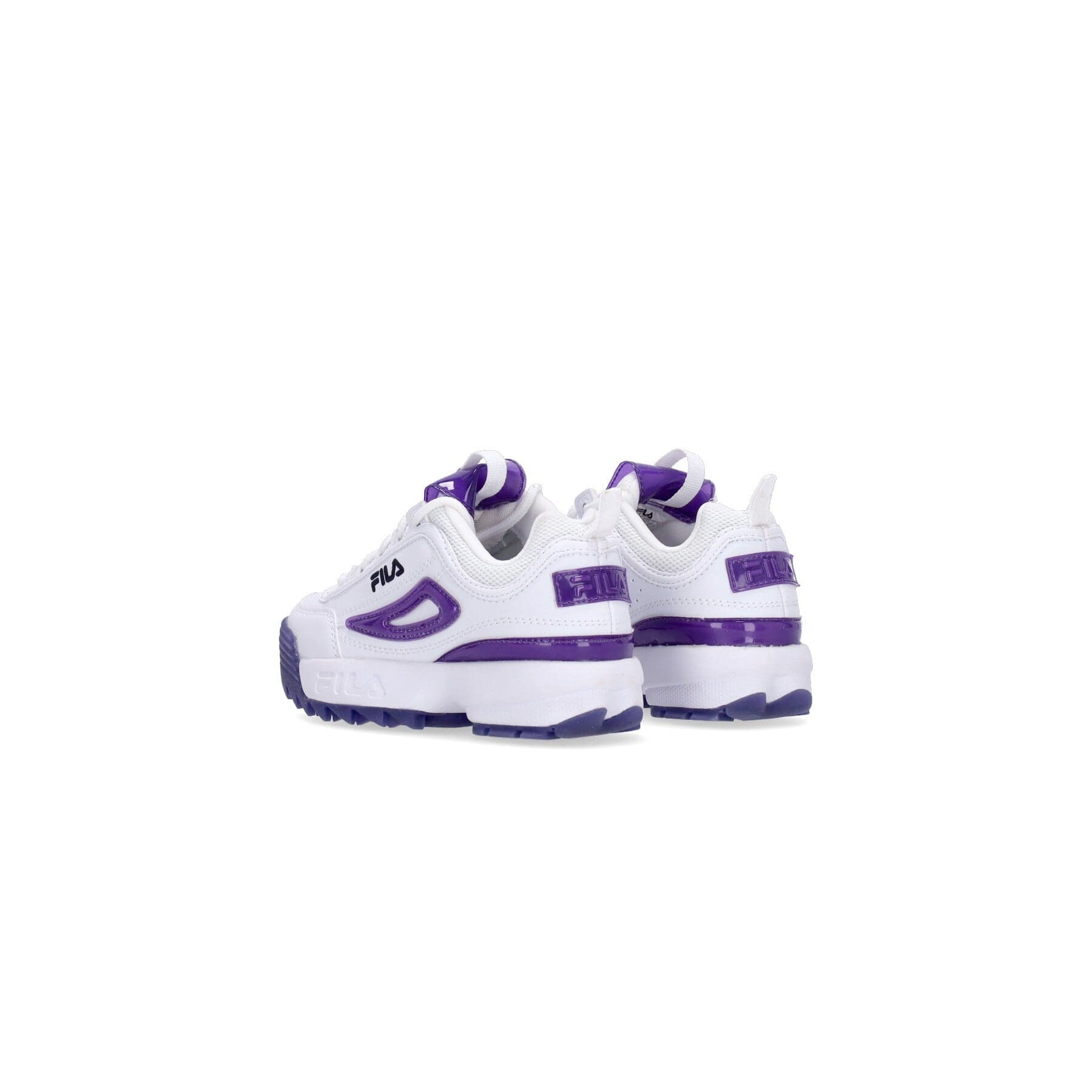 FILA Scarpa Bassa Bambino Disruptor T Kids White/prism Violet da bambino in Sneaker casual Drestige - Casamassima, commercioVirtuoso.it