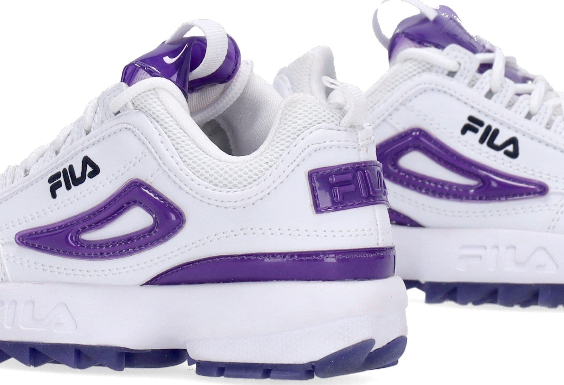 FILA Scarpa Bassa Bambino Disruptor T Kids White/prism Violet da bambino in Sneaker casual Drestige - Casamassima, commercioVirtuoso.it