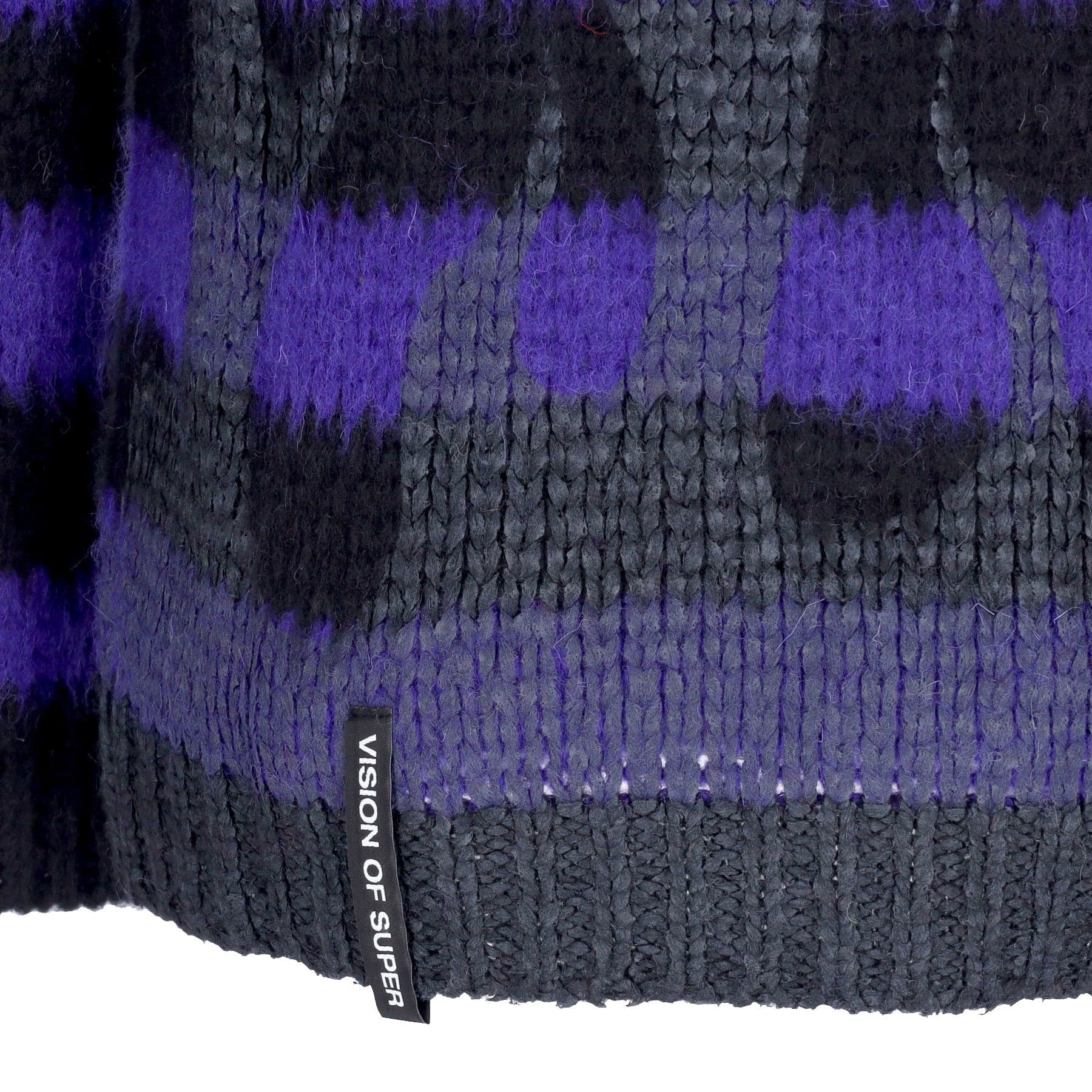 VISION OF SUPER Maglione Uomo Black Flames Jumper Purple da uomo in Cardigan Drestige - Casamassima, commercioVirtuoso.it