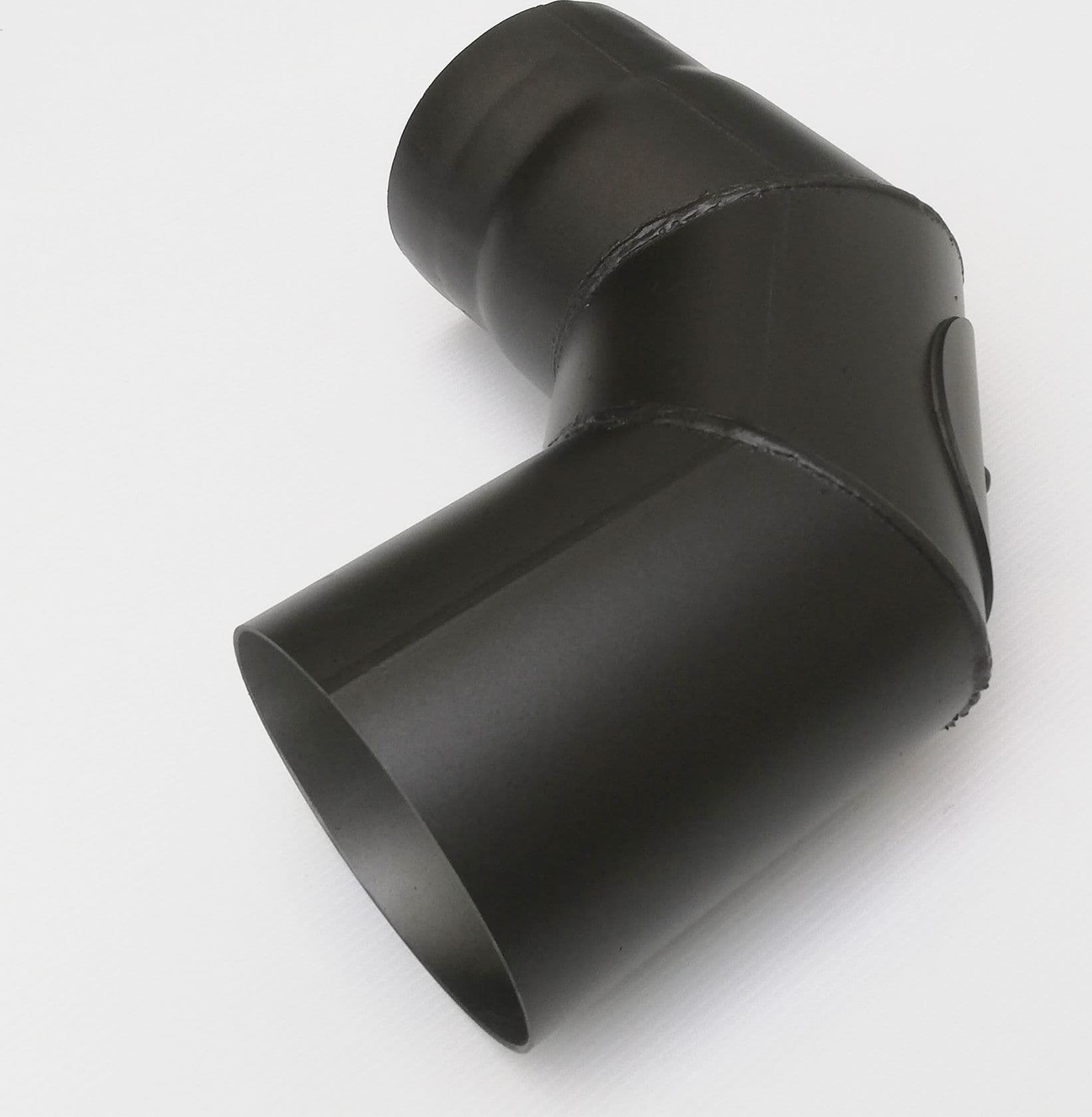 Curva a 90 gradi con ispezione da 140mm per stufa a legna in Fumaioli Aloiserw.com - Altomonte, commercioVirtuoso.it