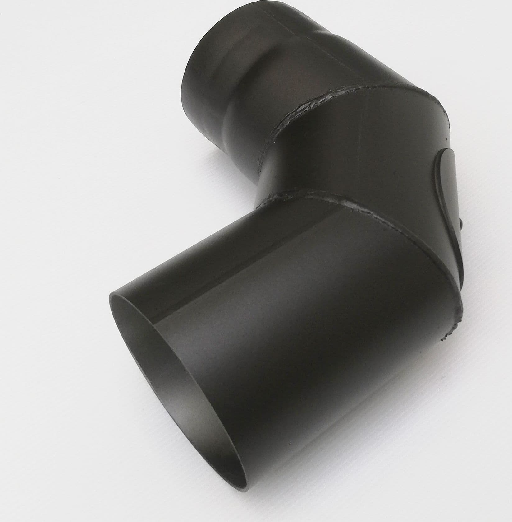 Curva a 90 gradi con ispezione da 140mm per stufa a legna in Fumaioli Aloiserw.com - Altomonte, commercioVirtuoso.it