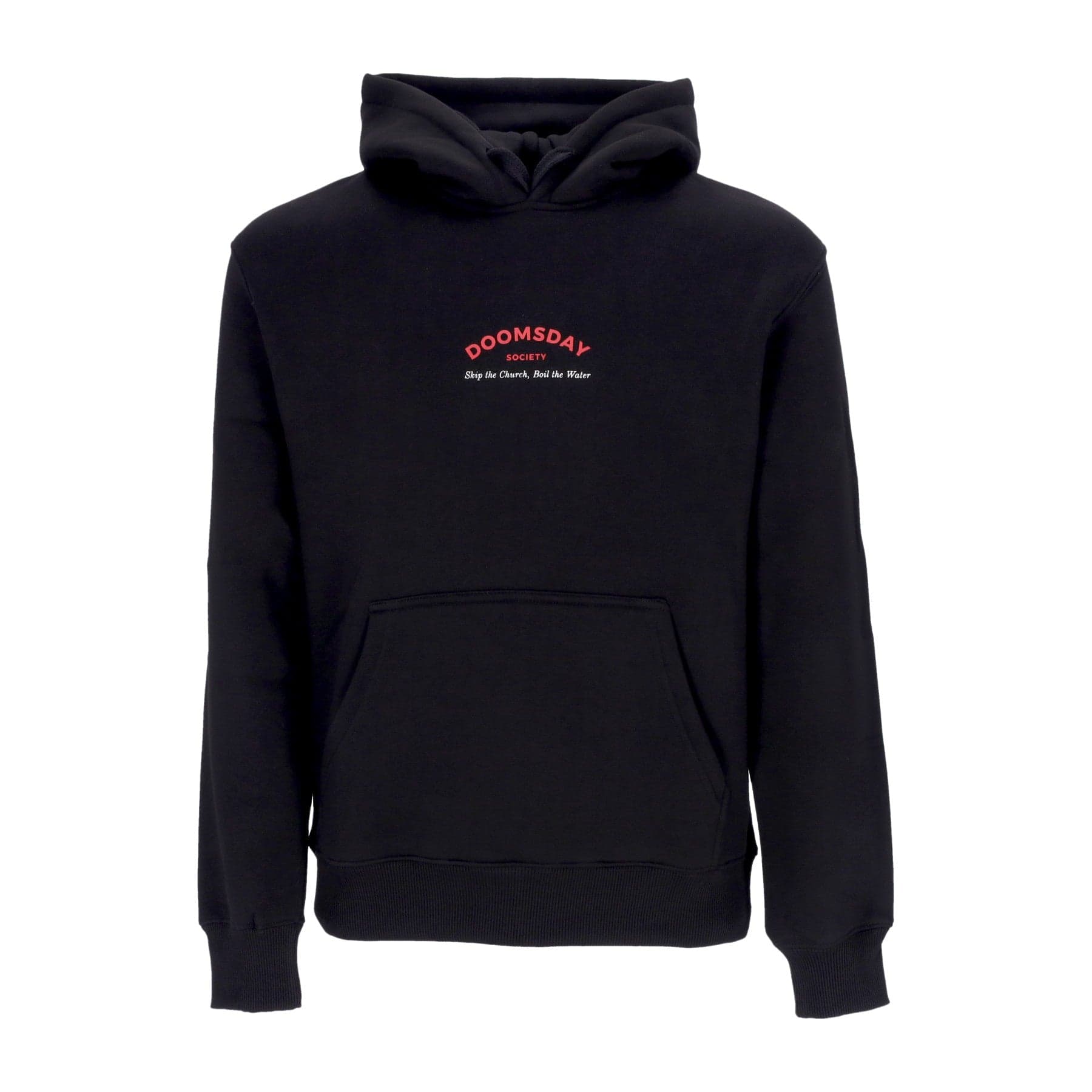 DOOMSDAY Felpa Cappuccio Uomo Holy Pasta Hoodie Black da uomo in Felpe con cappuccio Drestige - Casamassima, commercioVirtuoso.it