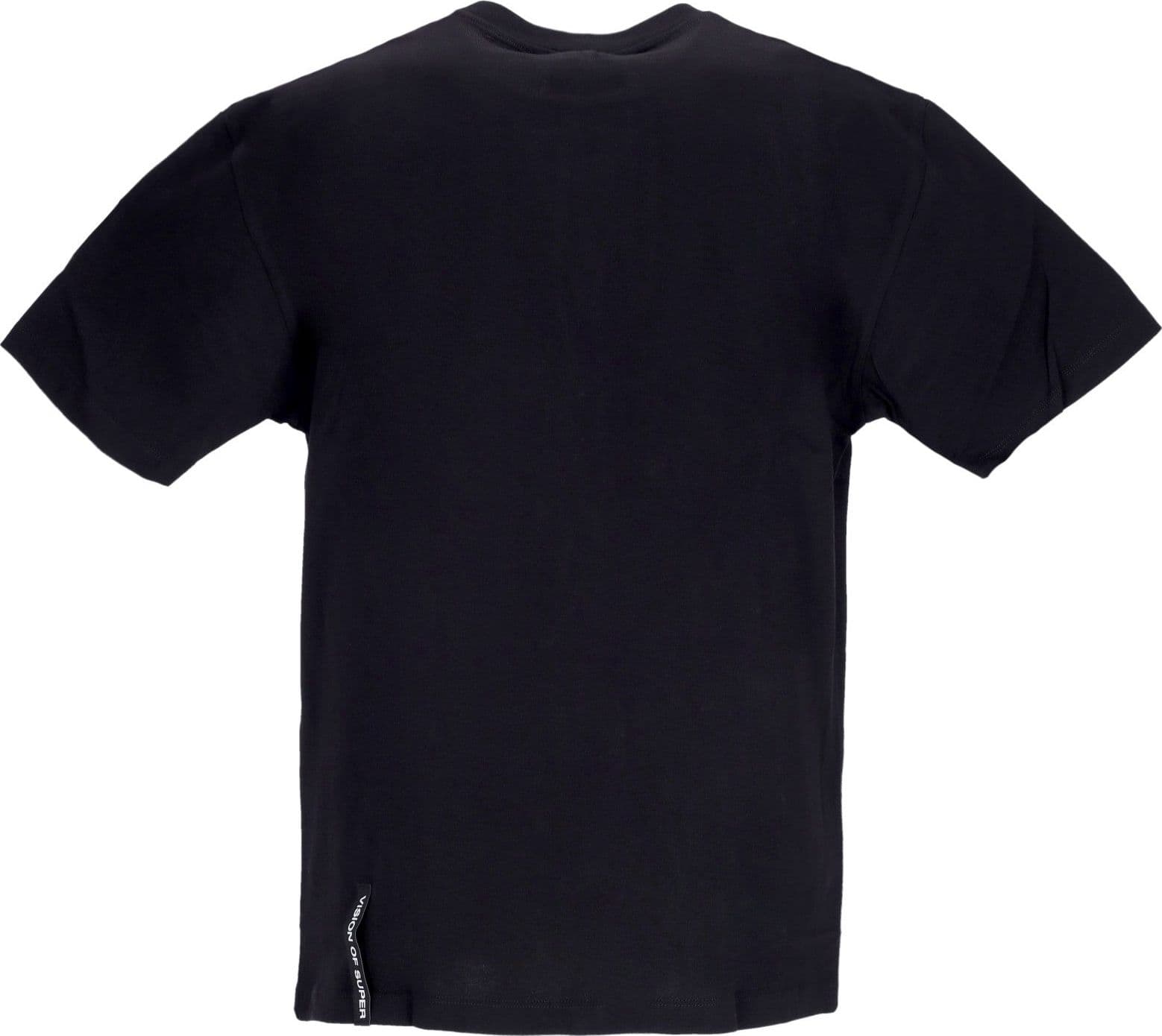 VISION OF SUPER Maglietta Uomo Rock Mouth Print Tee Black da uomo in T-shirt Drestige - Casamassima, commercioVirtuoso.it