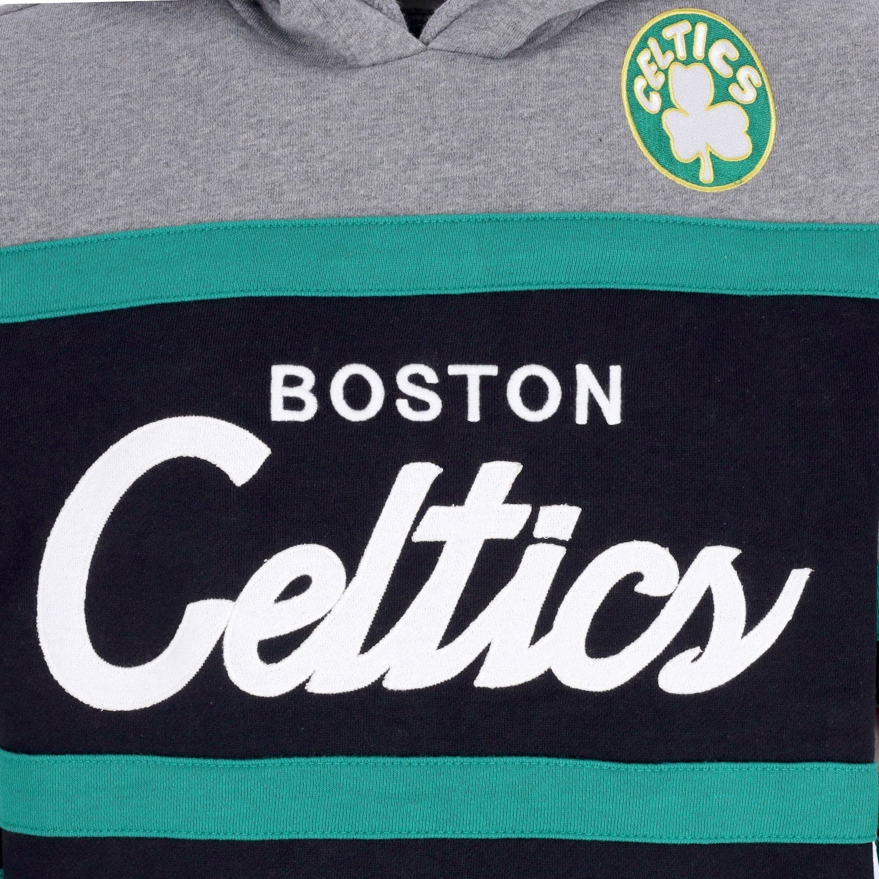 MITCHELL &amp; NESS Felpa Cappuccio Uomo Nba Headcoach Hoodie Hardwood Classics Boscel Black da uomo in Felpe con cappuccio e felpe Drestige - Casamassima, commercioVirtuoso.it
