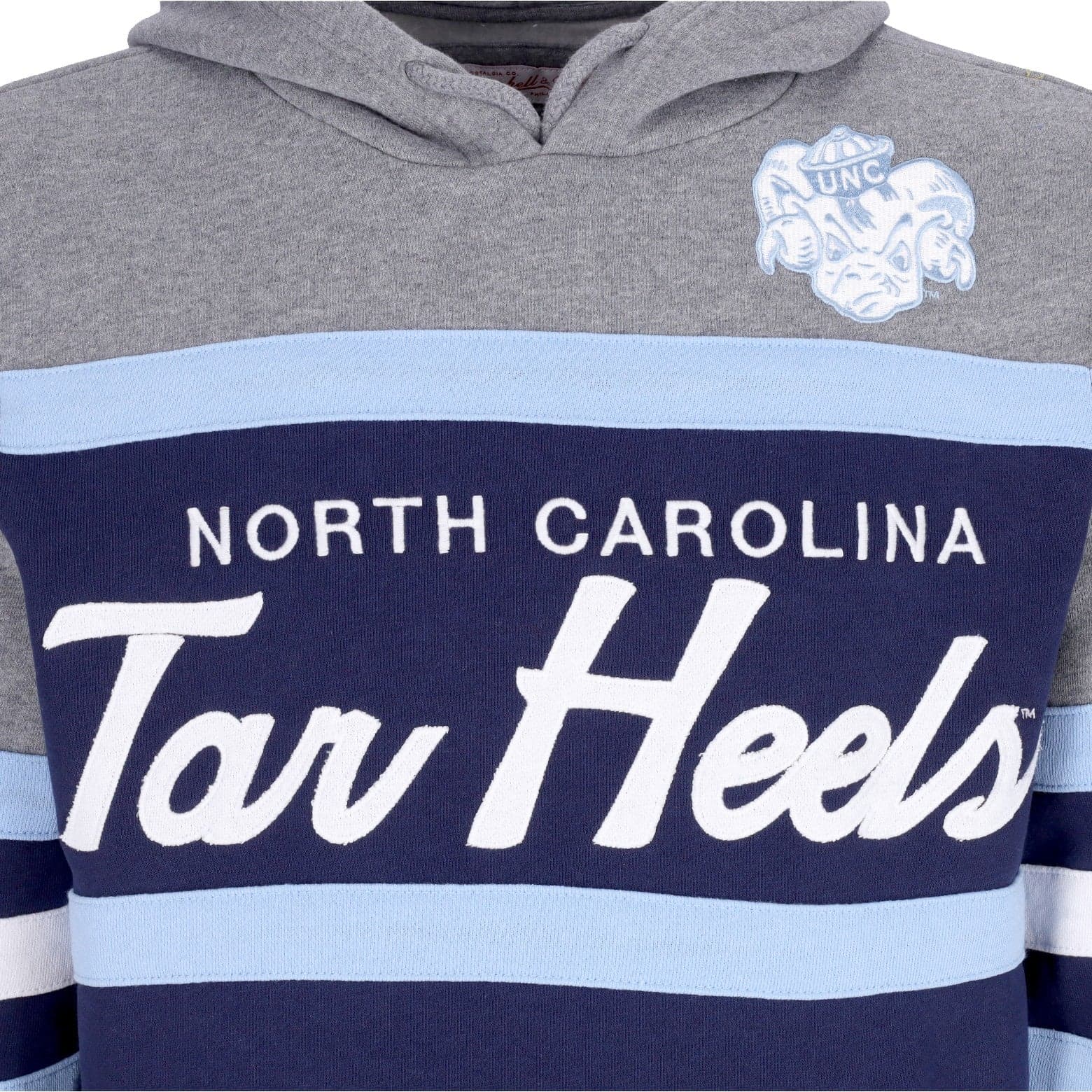 MITCHELL &amp; NESS Felpa Cappuccio Uomo Ncaa Headcoach Hoodie Unchee Navy da uomo in Felpe con cappuccio Drestige - Casamassima, commercioVirtuoso.it