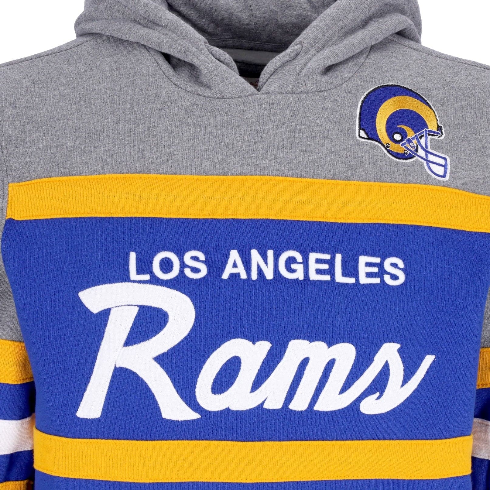 MITCHELL &amp; NESS Felpa Cappuccio Uomo Nfl Headcoach Hoodie Losram Royal da uomo in Felpe con cappuccio Drestige - Casamassima, commercioVirtuoso.it