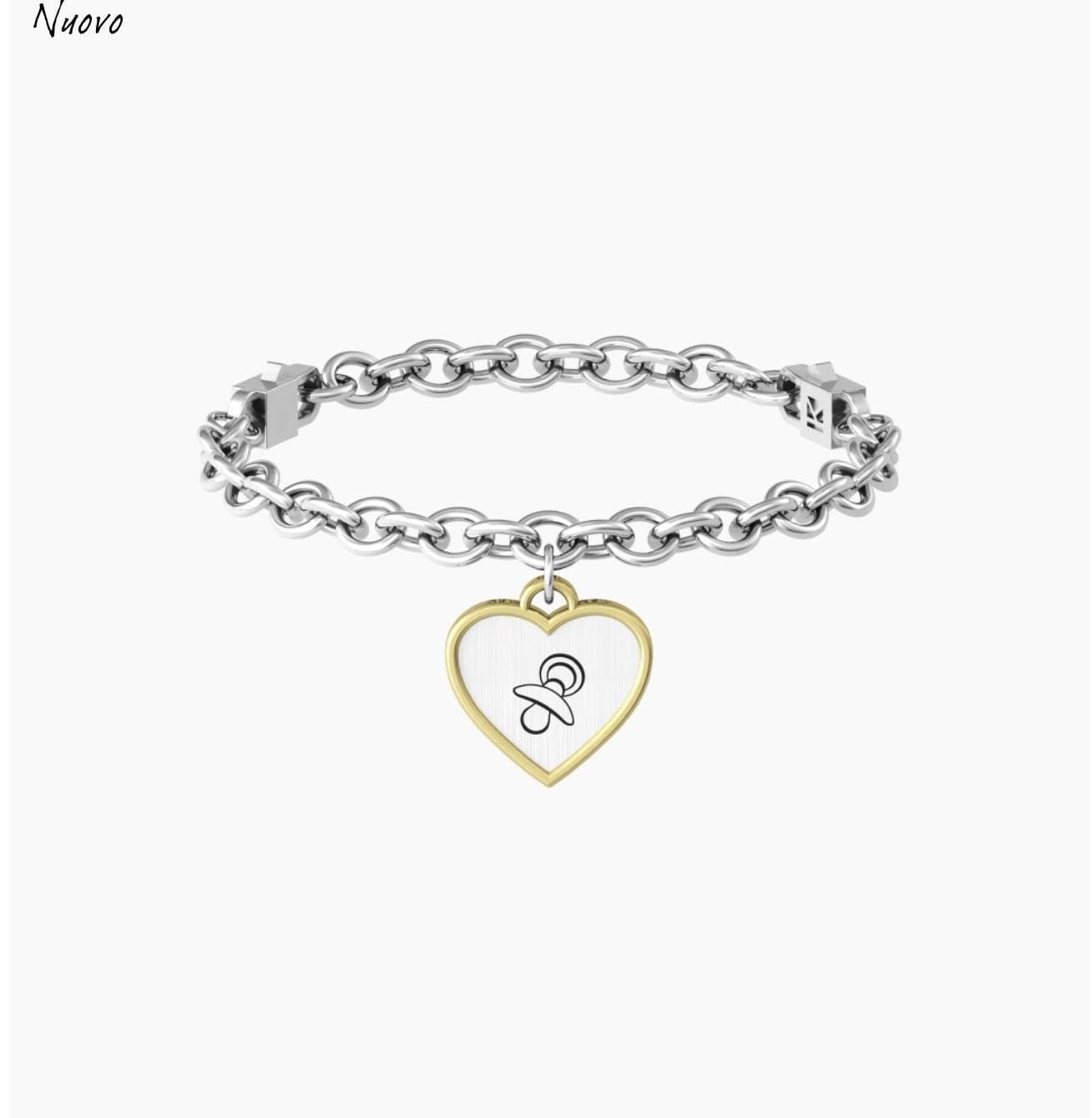 Kidult - Bracciale cuore benvenuta baby