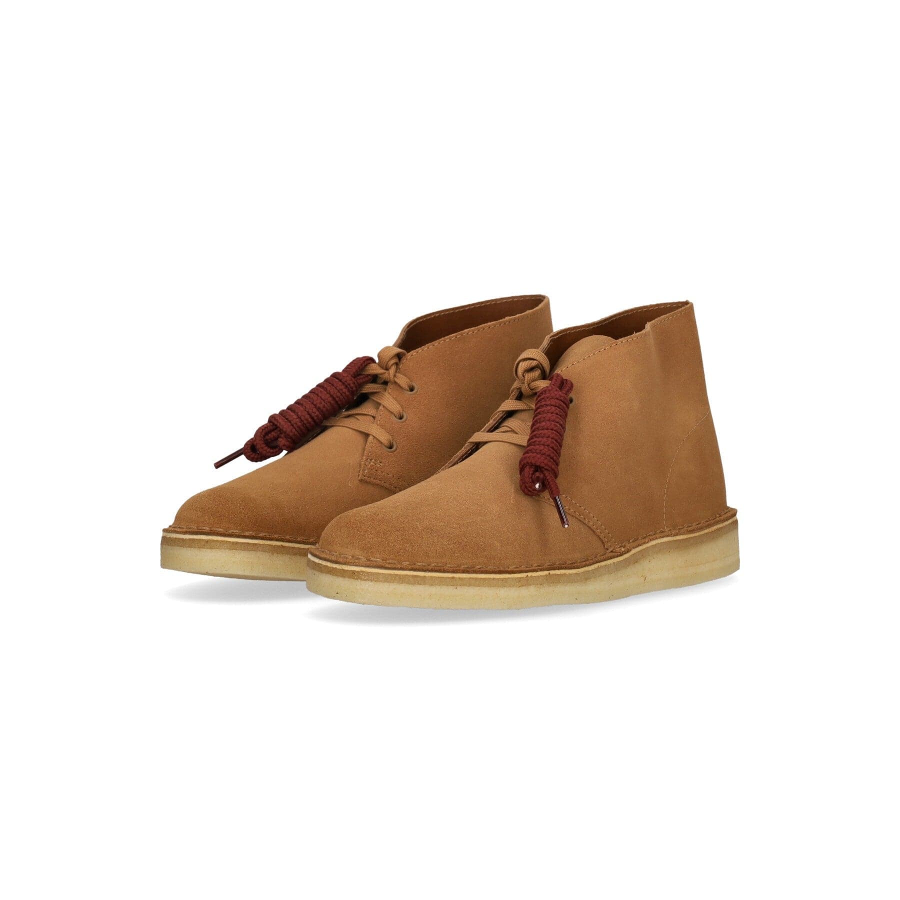 CLARKS Scarpa Lifestyle Uomo Desert Coal Dark Sand Suede da uomo in Scarpe stringate basse Drestige - Casamassima, commercioVirtuoso.it