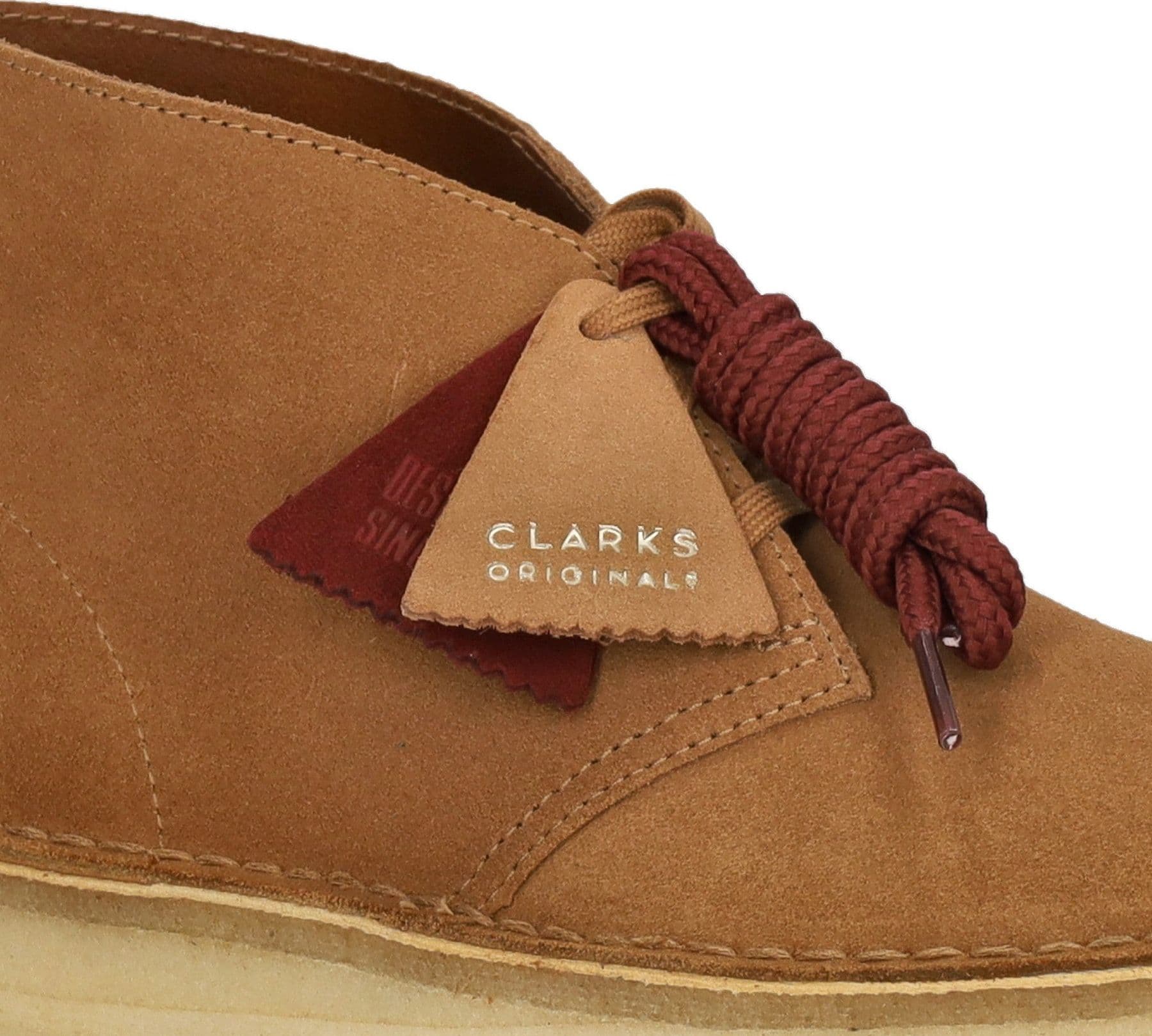 CLARKS Scarpa Lifestyle Uomo Desert Coal Dark Sand Suede da uomo in Scarpe stringate basse Drestige - Casamassima, commercioVirtuoso.it