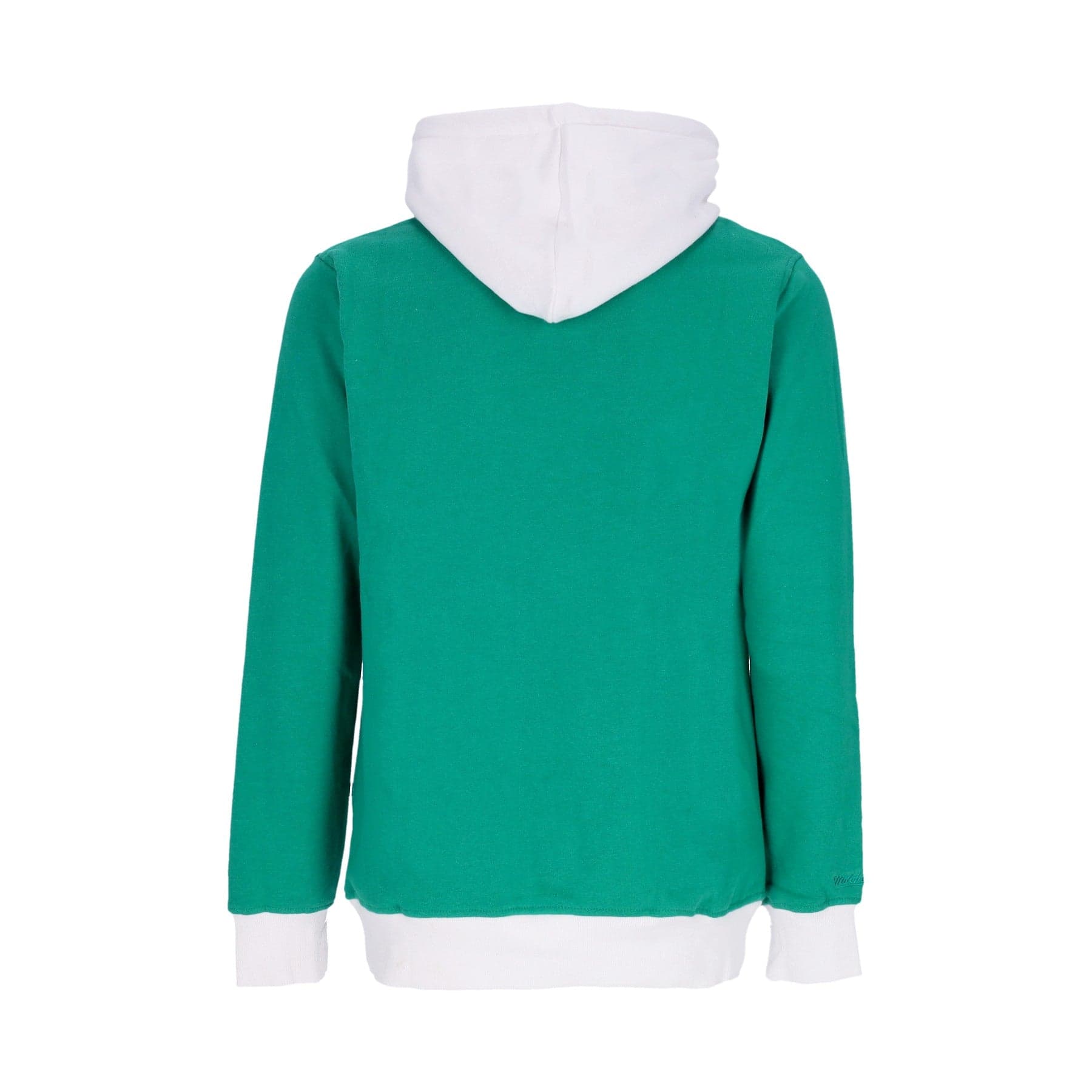 MITCHELL &amp; NESS Felpa Cappuccio Uomo Nba Big Face Hoodie 5.0 Hardwood Classics Boscel Green da uomo in Felpe con cappuccio Drestige - Casamassima, commercioVirtuoso.it
