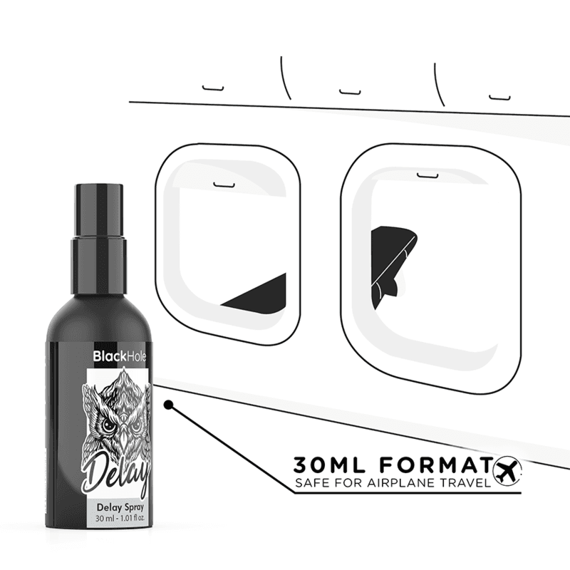 BLACK HOLE - SPRAY RITARDANTE STUDY FORTE 30 ML in Prodotti per virilità e ritardanti Desideria Shop - Latina, commercioVirtuoso.it